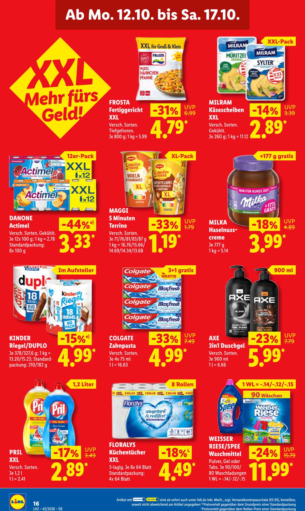 Leták Lidl Německo 12.10.-17.10.2026 strana 28