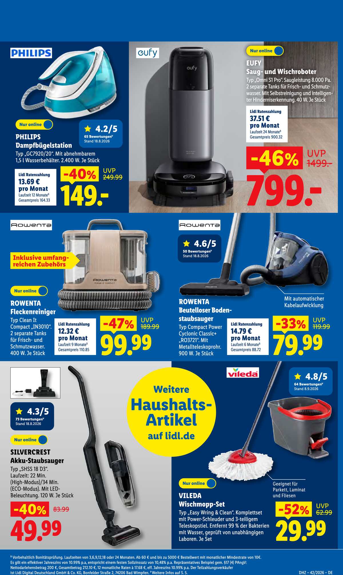 Leták Lidl Německo 12.10.-17.10.2026 strana 45