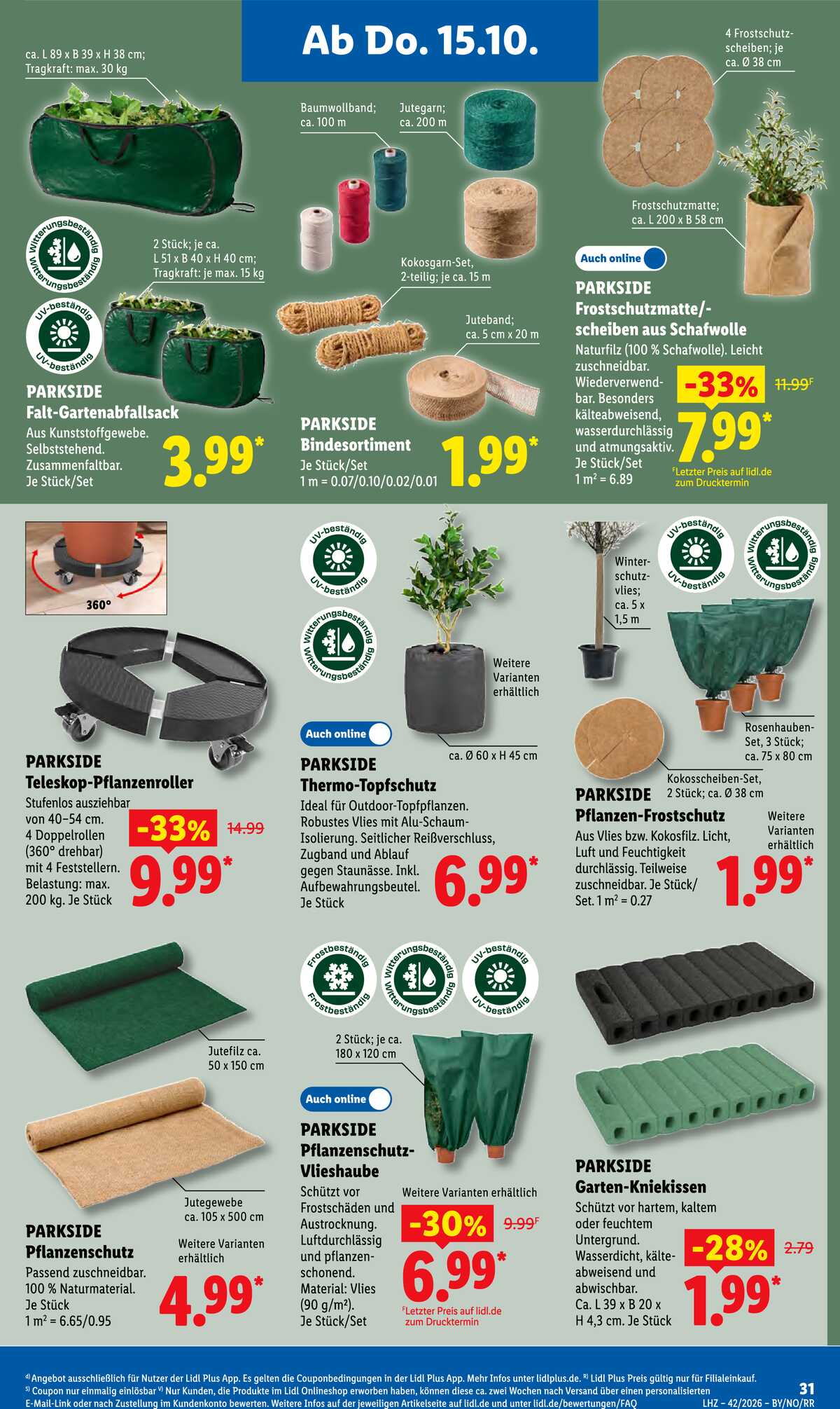 Leták Lidl Německo 12.10.-17.10.2026 strana 47