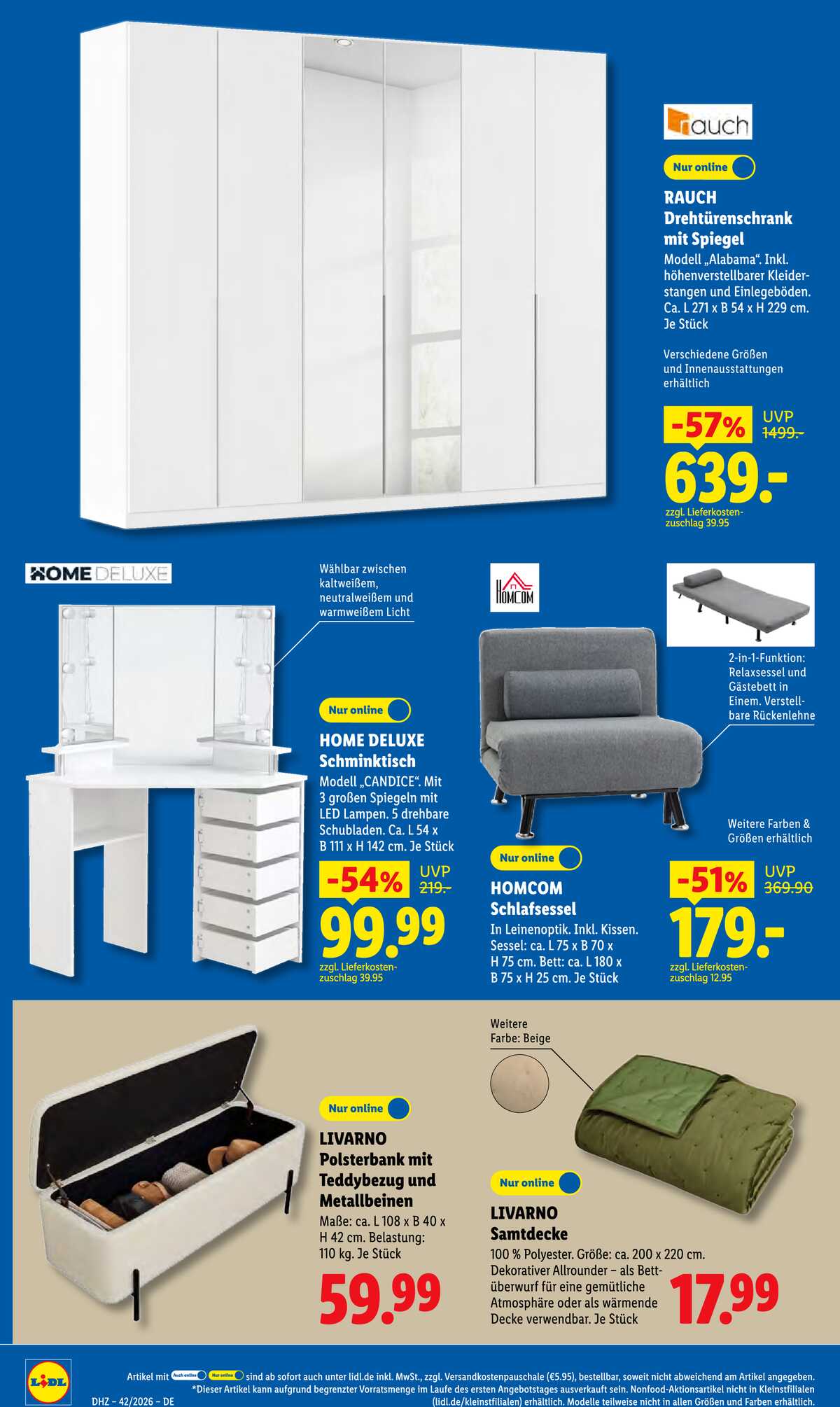 Leták Lidl Německo 12.10.-17.10.2026 strana 50
