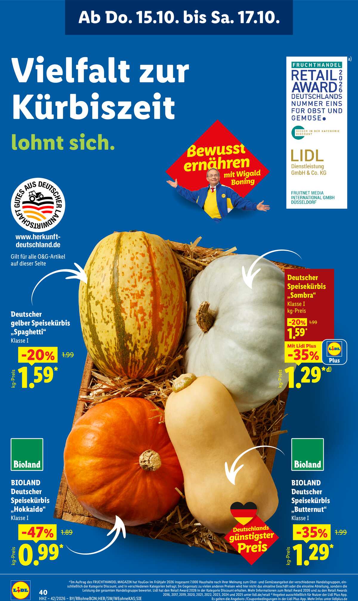 Leták Lidl Německo 12.10.-17.10.2026 strana 62
