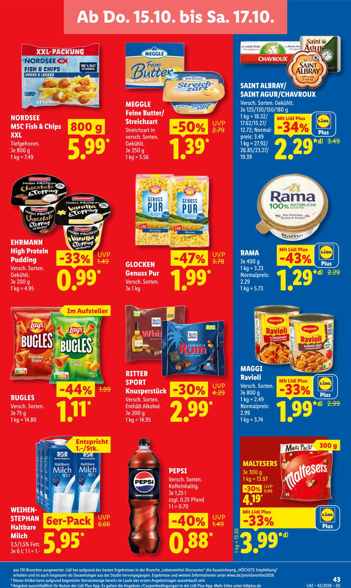 Leták Lidl Německo 12.10.-17.10.2026 strana 65