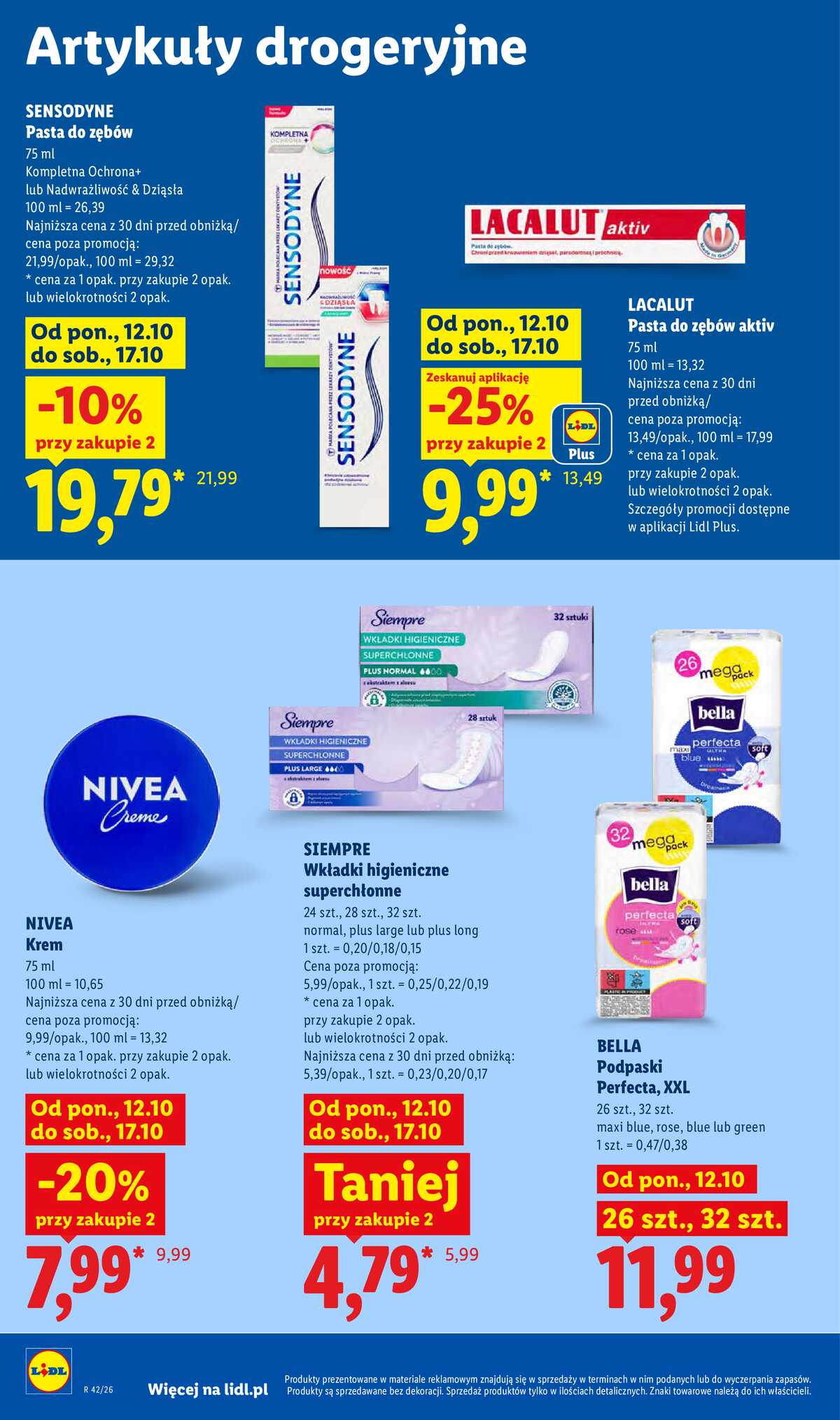 Leták Lidl Polsko 12.10.-14.10.2026 - Leták strana 106