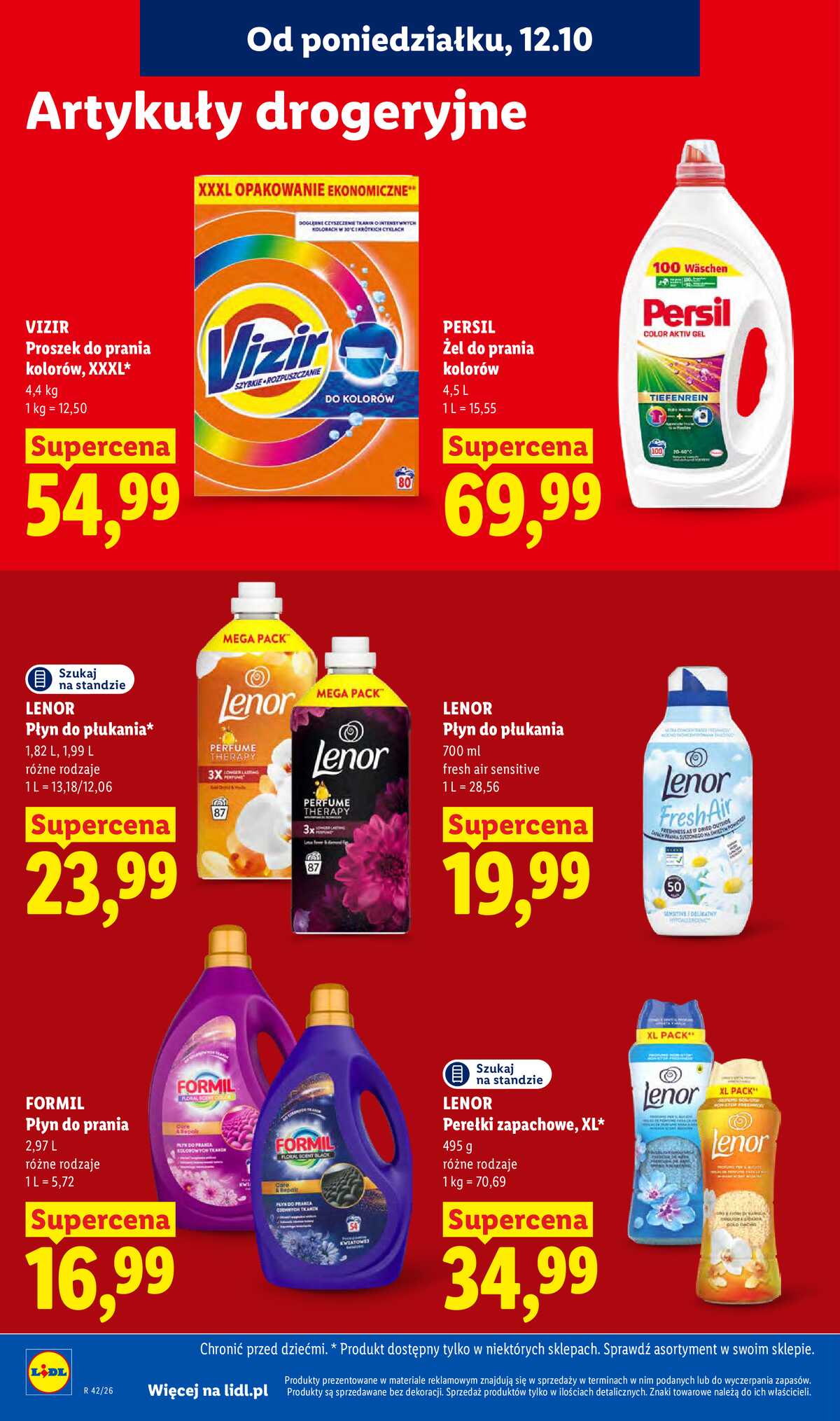 Leták Lidl Polsko 12.10.-14.10.2026 - Leták strana 108