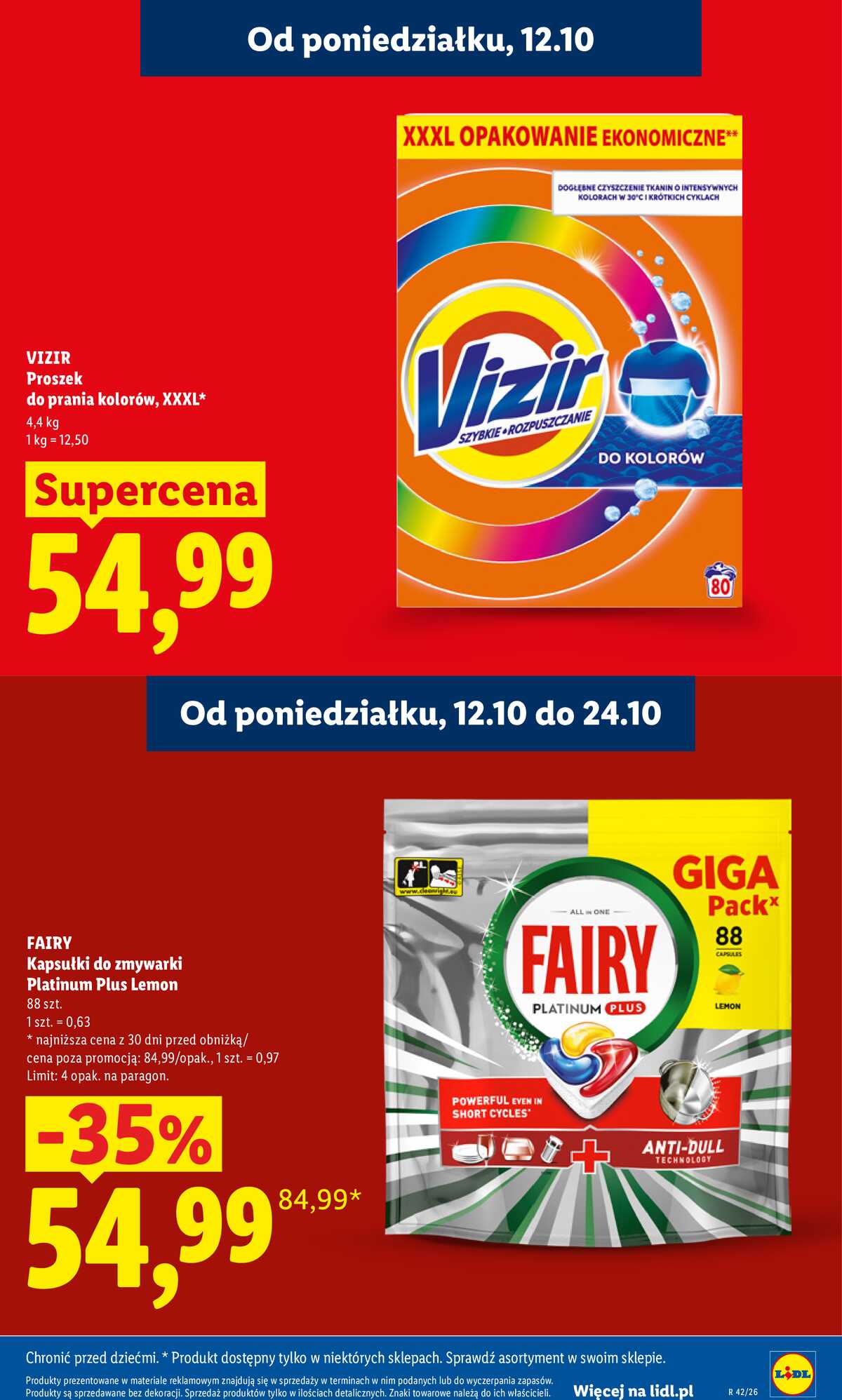 Leták Lidl Polsko 12.10.-14.10.2026 - Leták strana 25