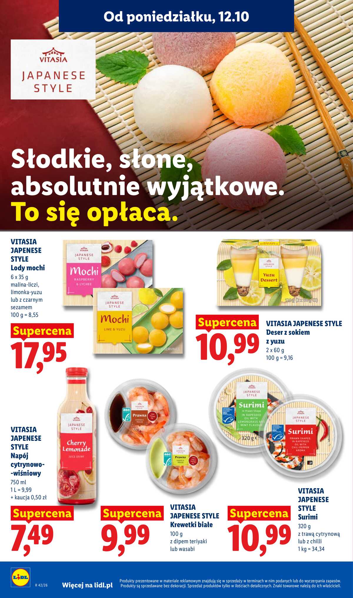 Leták Lidl Polsko 12.10.-14.10.2026 - Leták strana 68