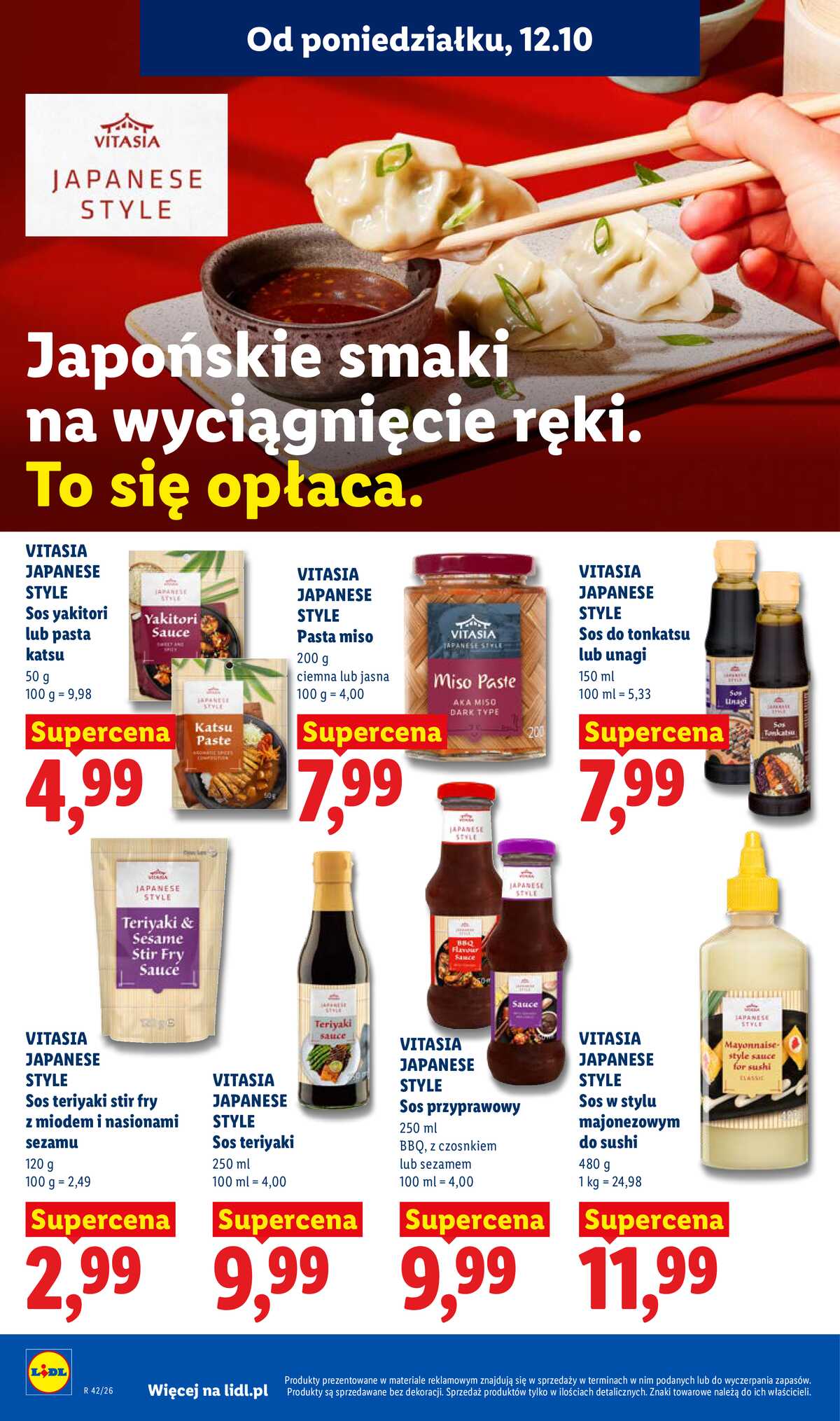 Leták Lidl Polsko 12.10.-14.10.2026 - Leták strana 72