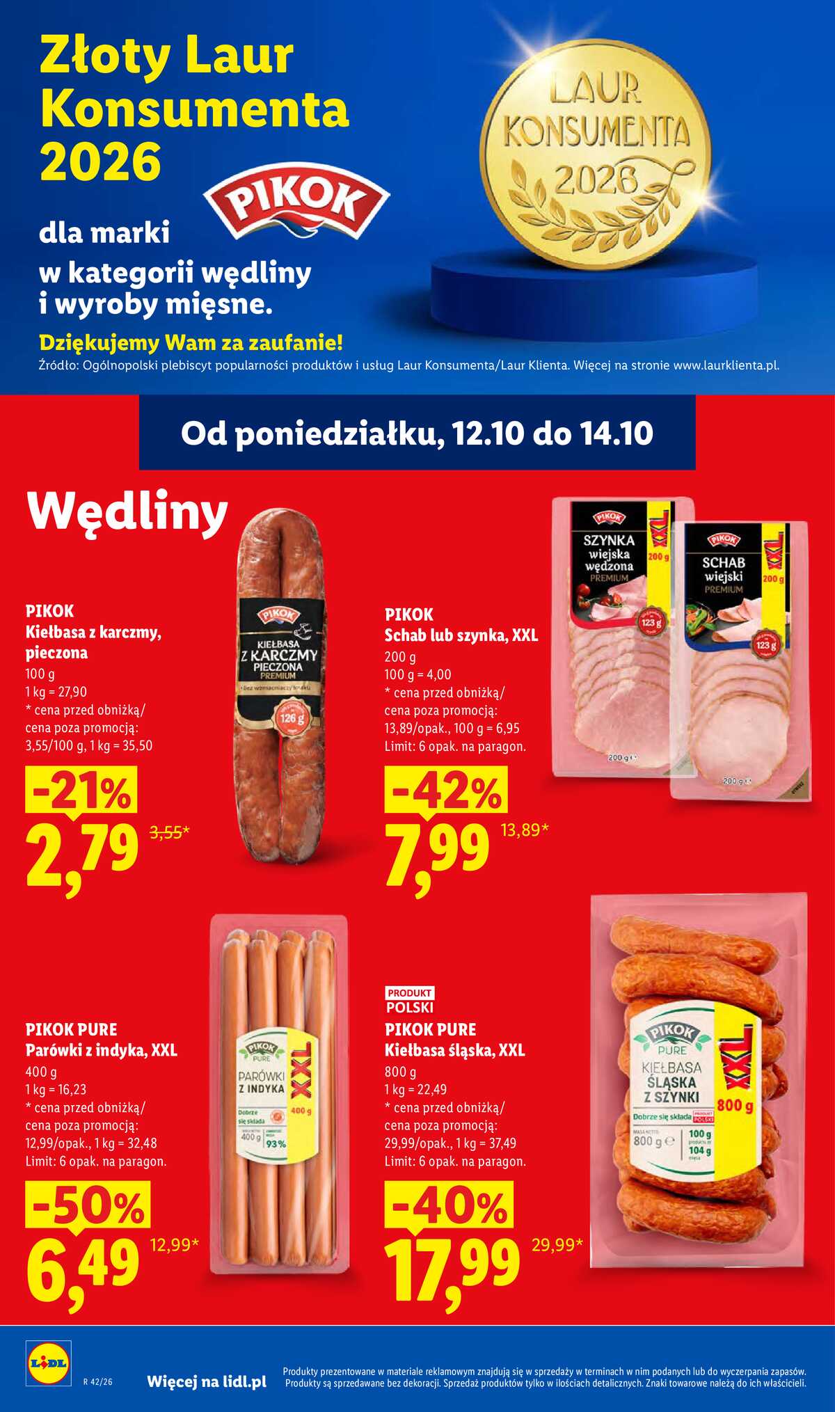 Leták Lidl Polsko 12.10.-14.10.2026 - Leták strana 80
