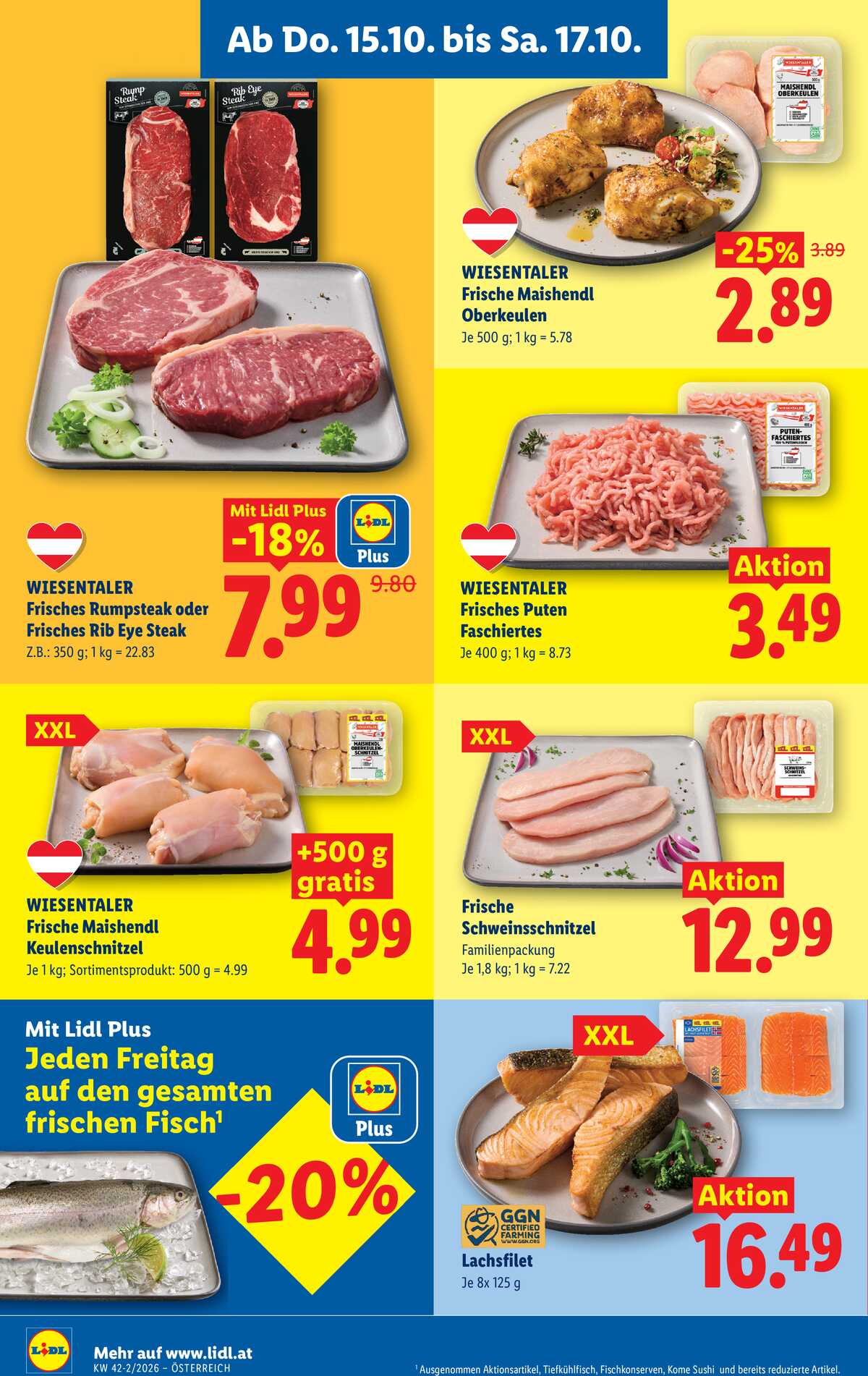 Leták Lidl Rakousko 15.10.-21.10.2026 strana 6