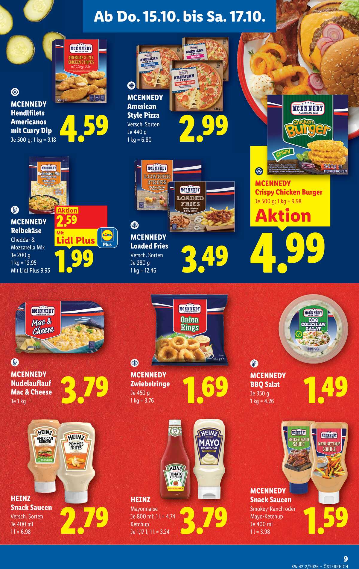 Leták Lidl Rakousko 15.10.-21.10.2026 strana 11