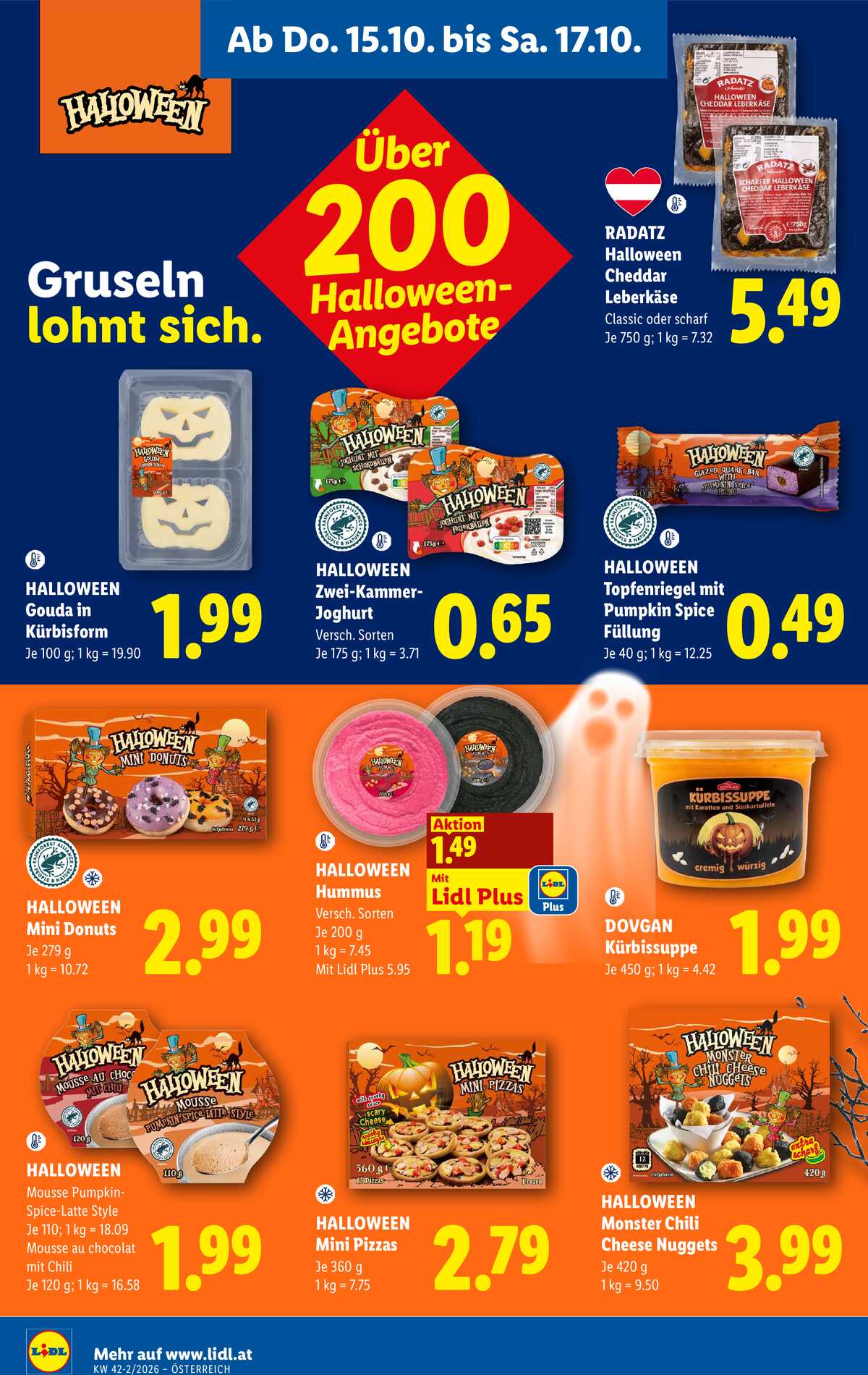 Leták Lidl Rakousko 15.10.-21.10.2026 strana 14