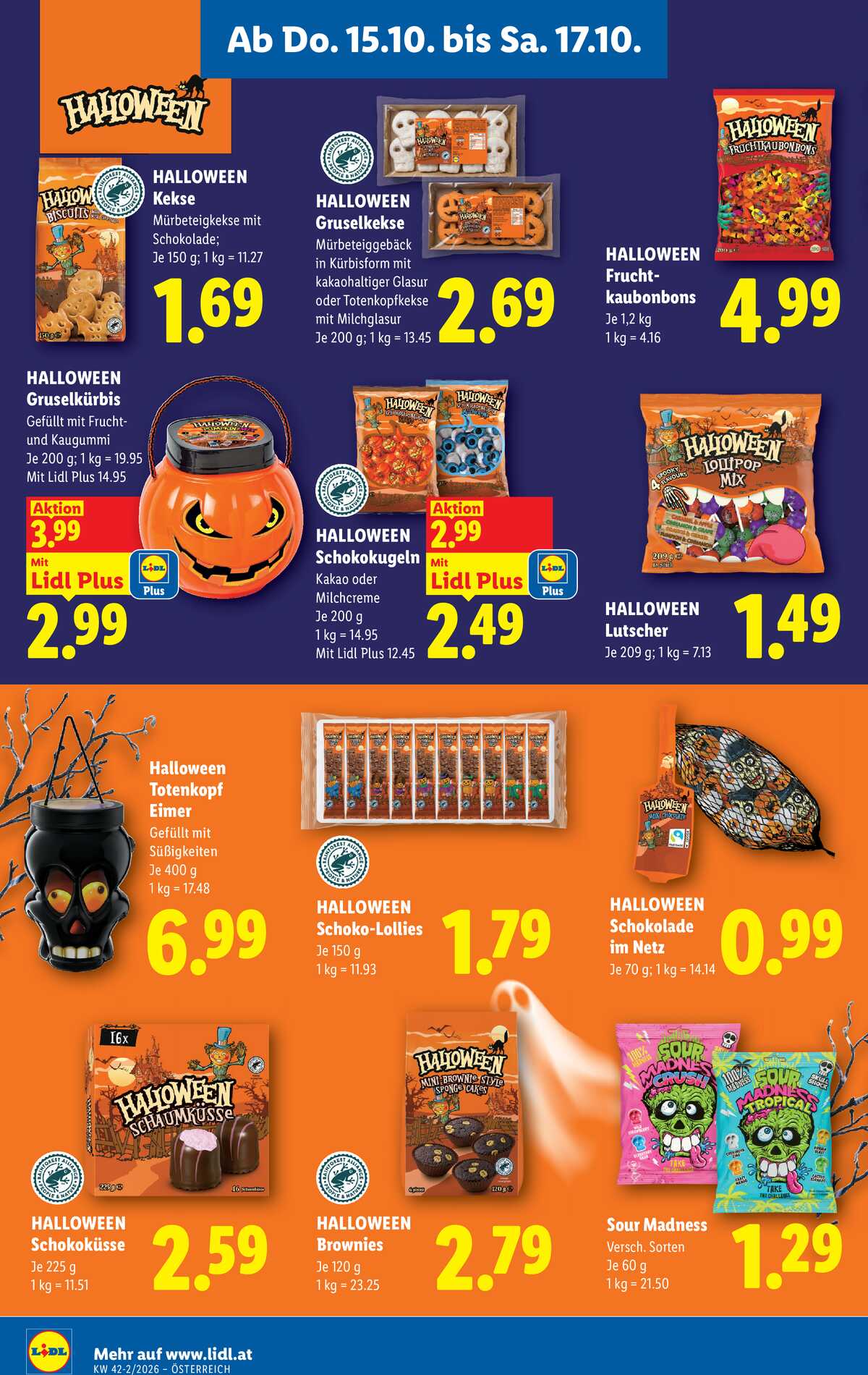 Leták Lidl Rakousko 15.10.-21.10.2026 strana 16