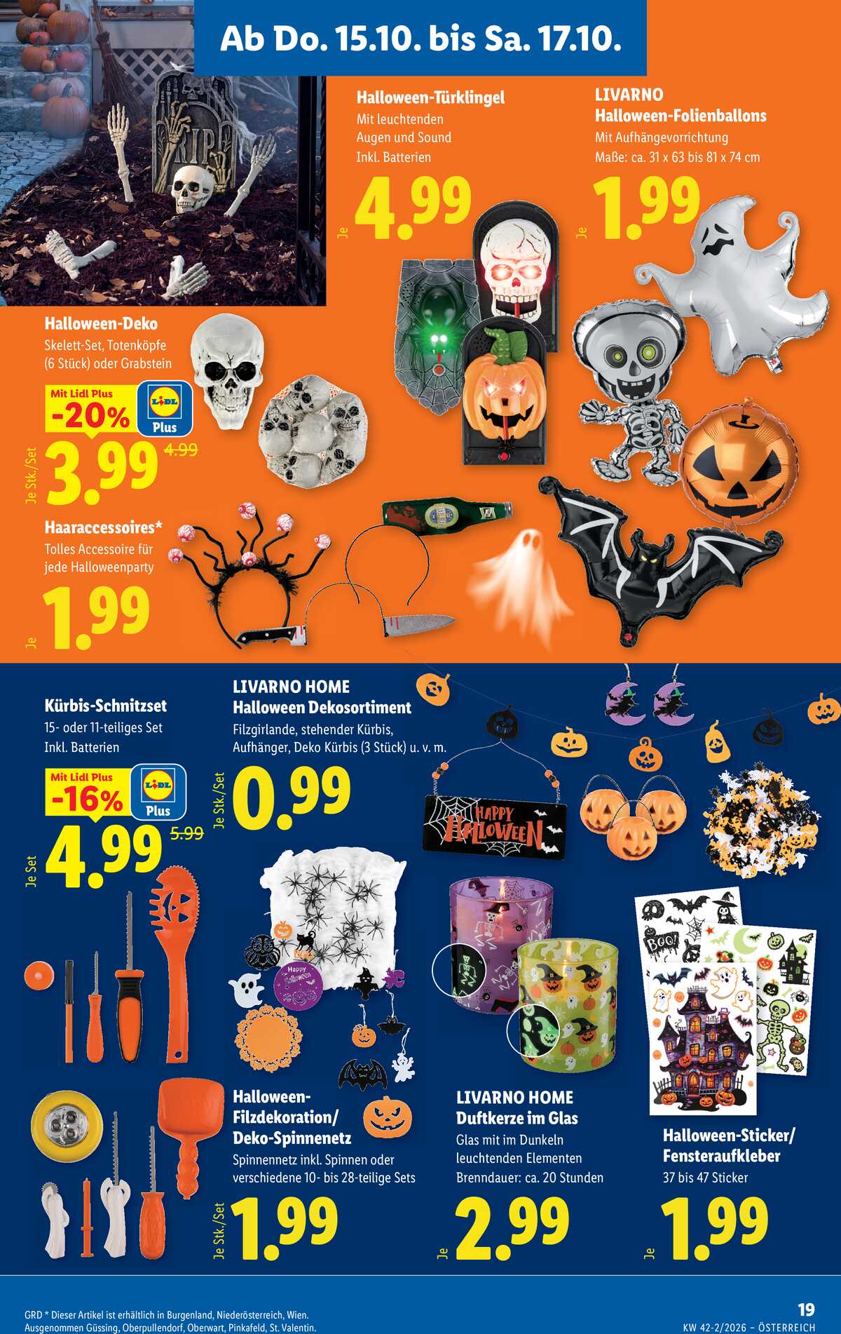 Leták Lidl Rakousko 15.10.-21.10.2026 strana 23