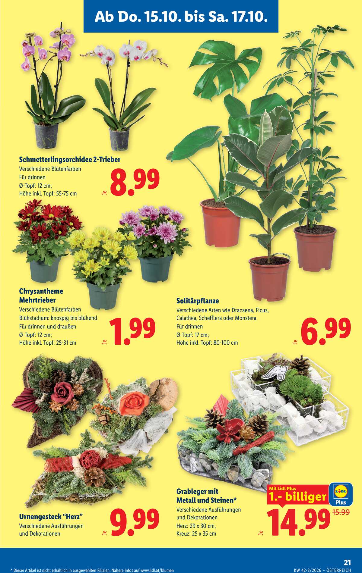 Leták Lidl Rakousko 15.10.-21.10.2026 strana 25