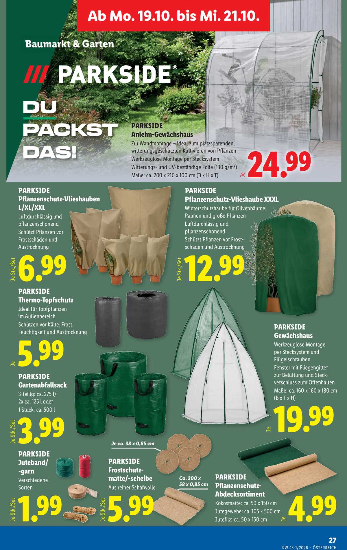 Leták Lidl Rakousko 15.10.-21.10.2026 strana 34