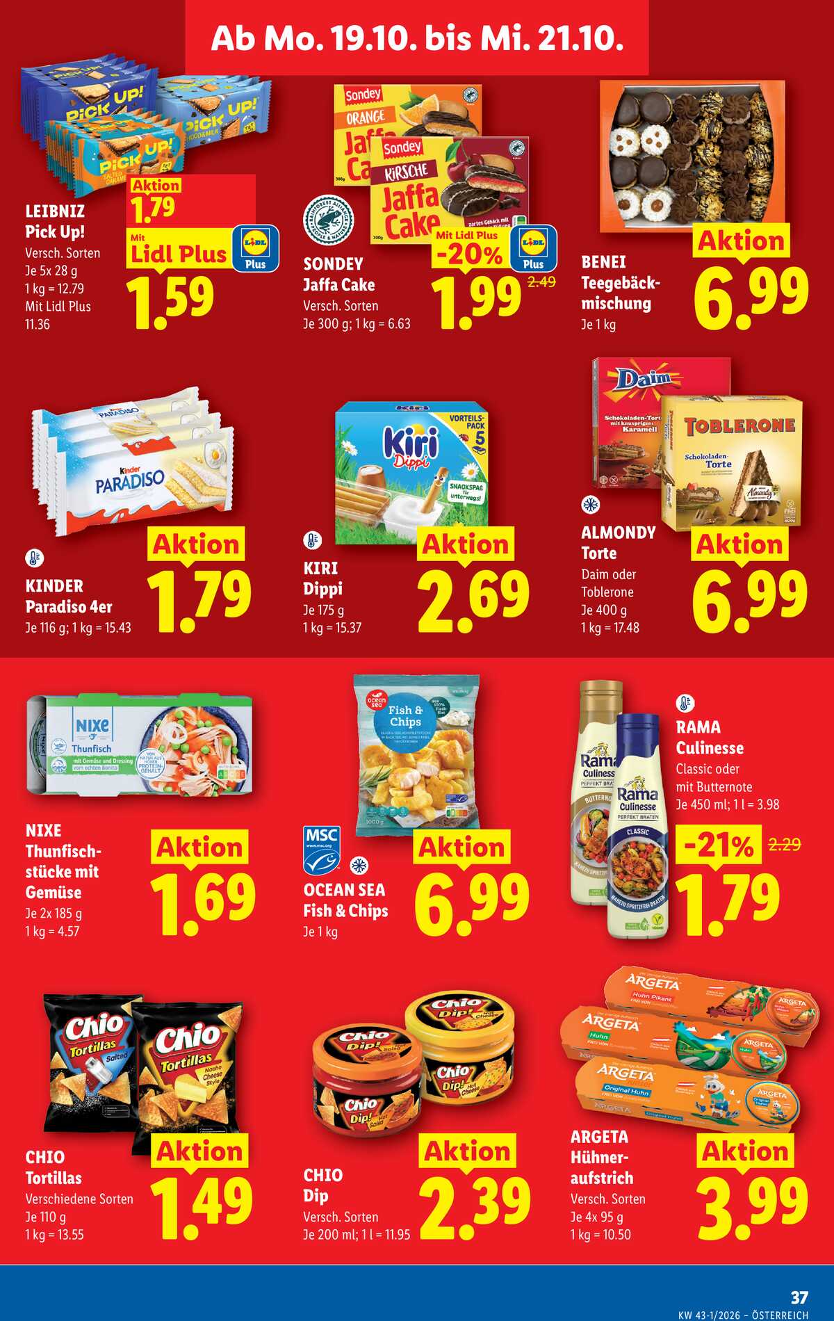 Leták Lidl Rakousko 15.10.-21.10.2026 strana 46