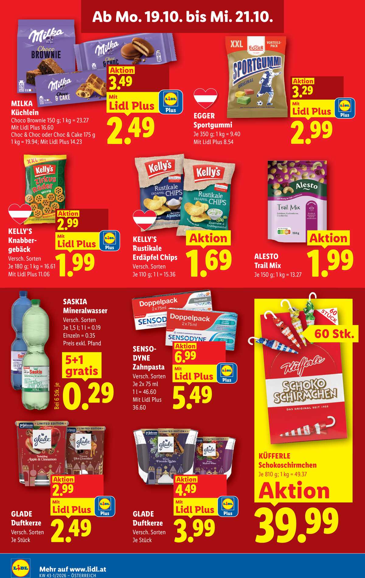 Leták Lidl Rakousko 15.10.-21.10.2026 strana 47