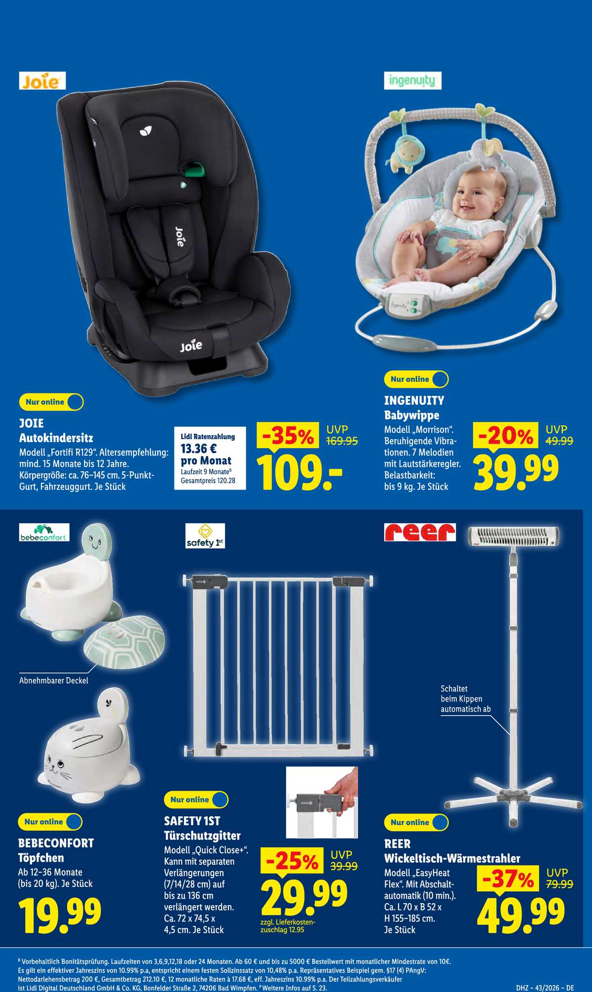 Leták Lidl Německo 19.10.-24.10.2026 strana 7