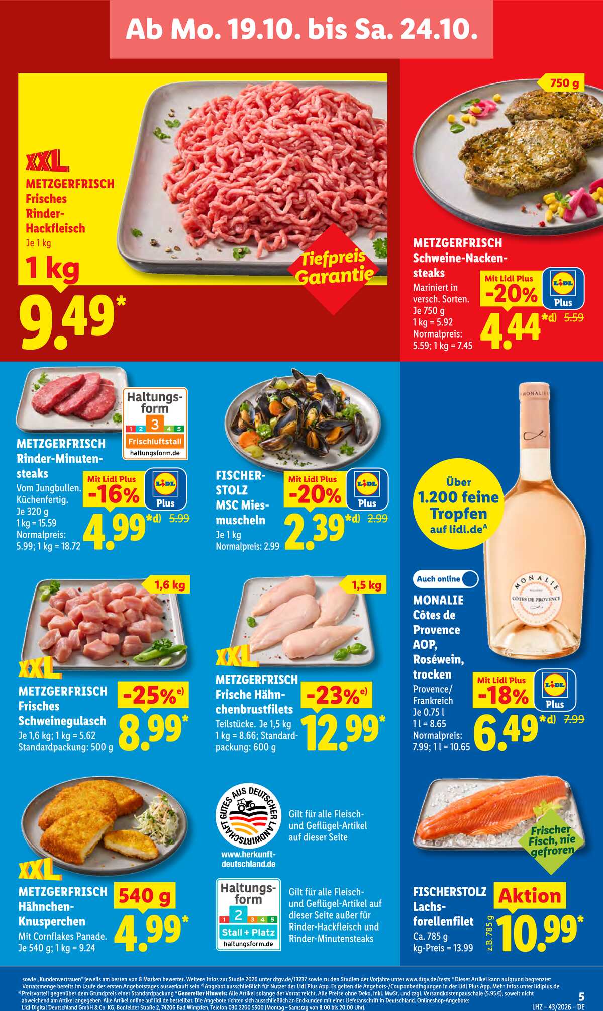 Leták Lidl Německo 19.10.-24.10.2026 strana 11