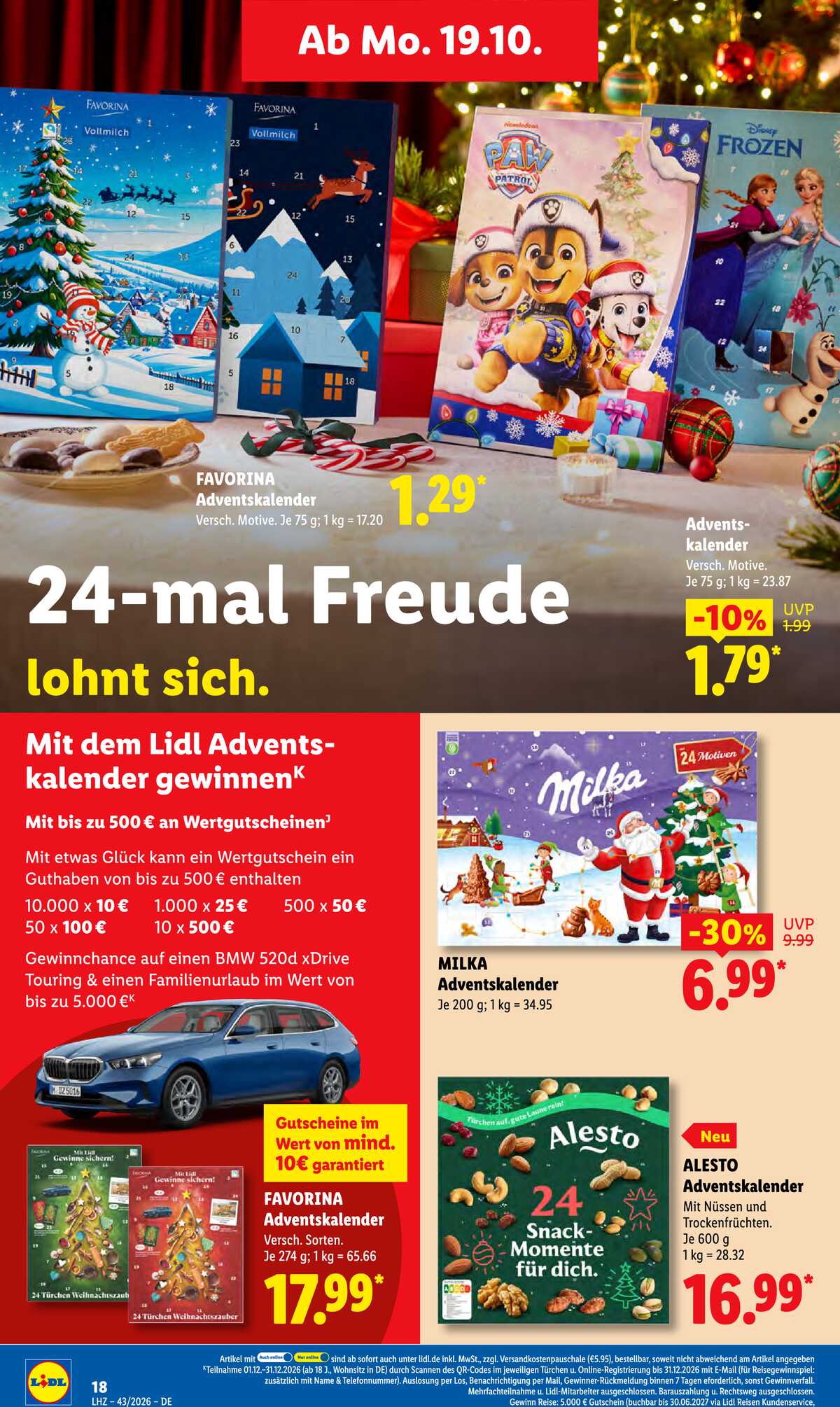 Leták Lidl Německo 19.10.-24.10.2026 strana 30