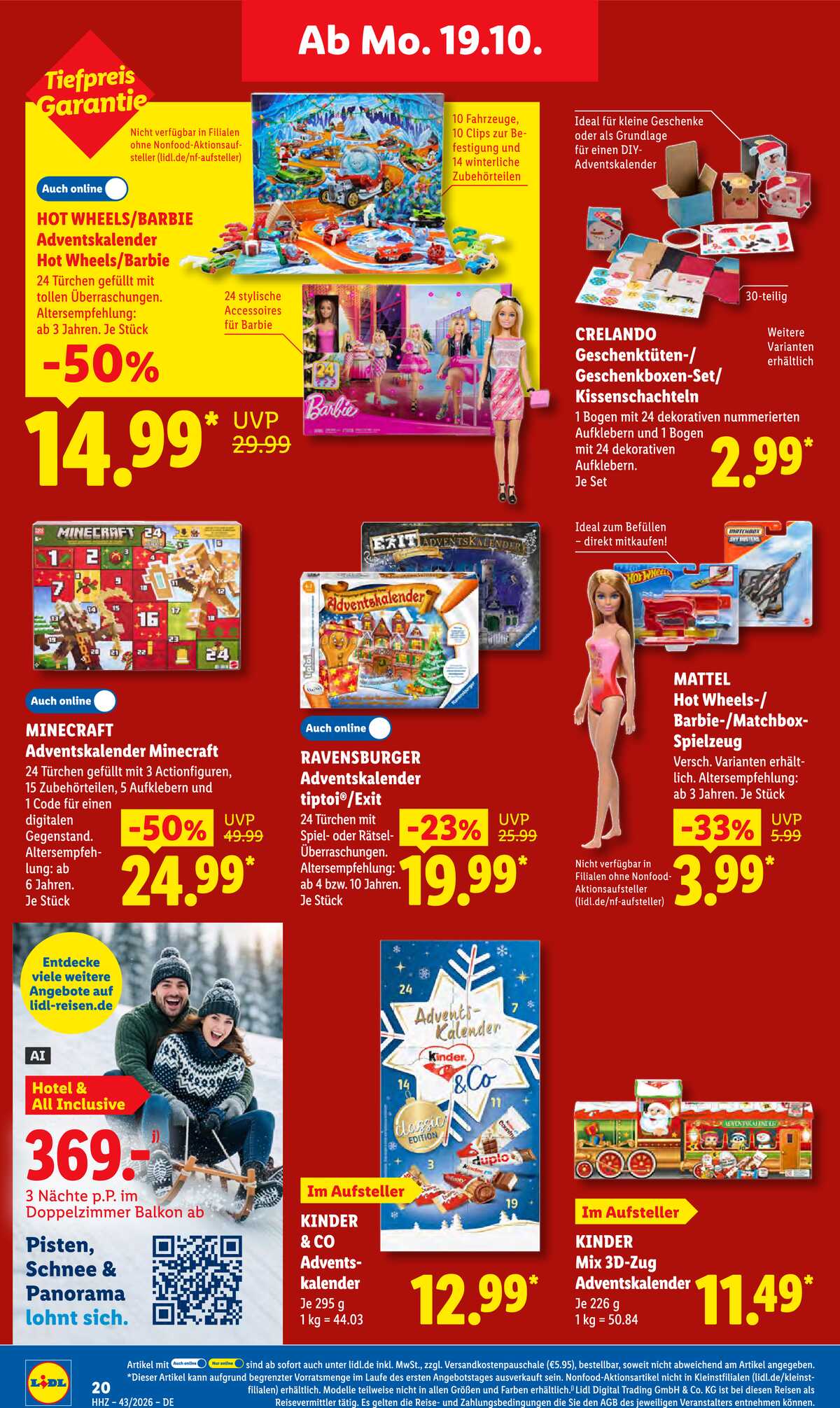 Leták Lidl Německo 19.10.-24.10.2026 strana 32