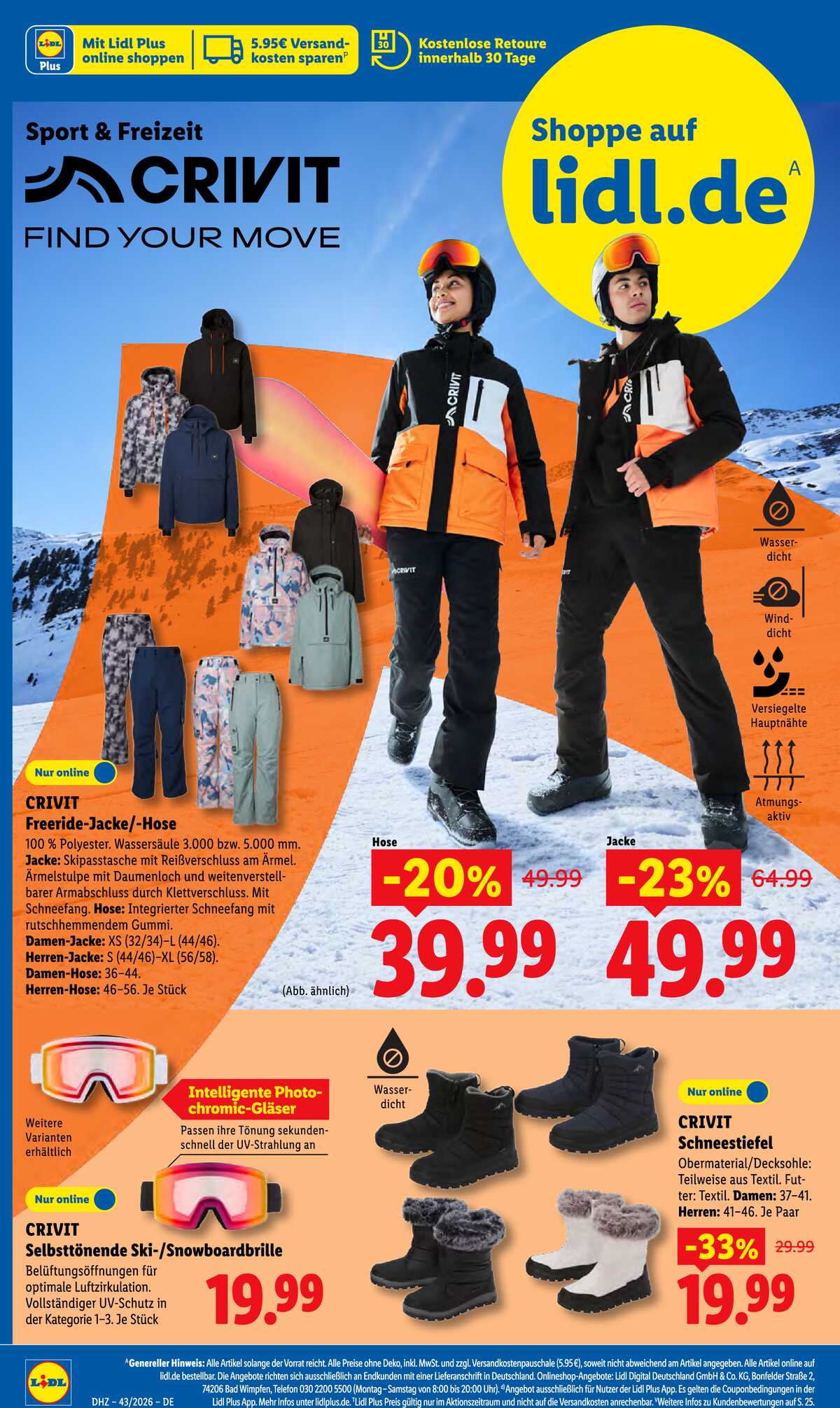 Leták Lidl Německo 19.10.-24.10.2026 strana 50