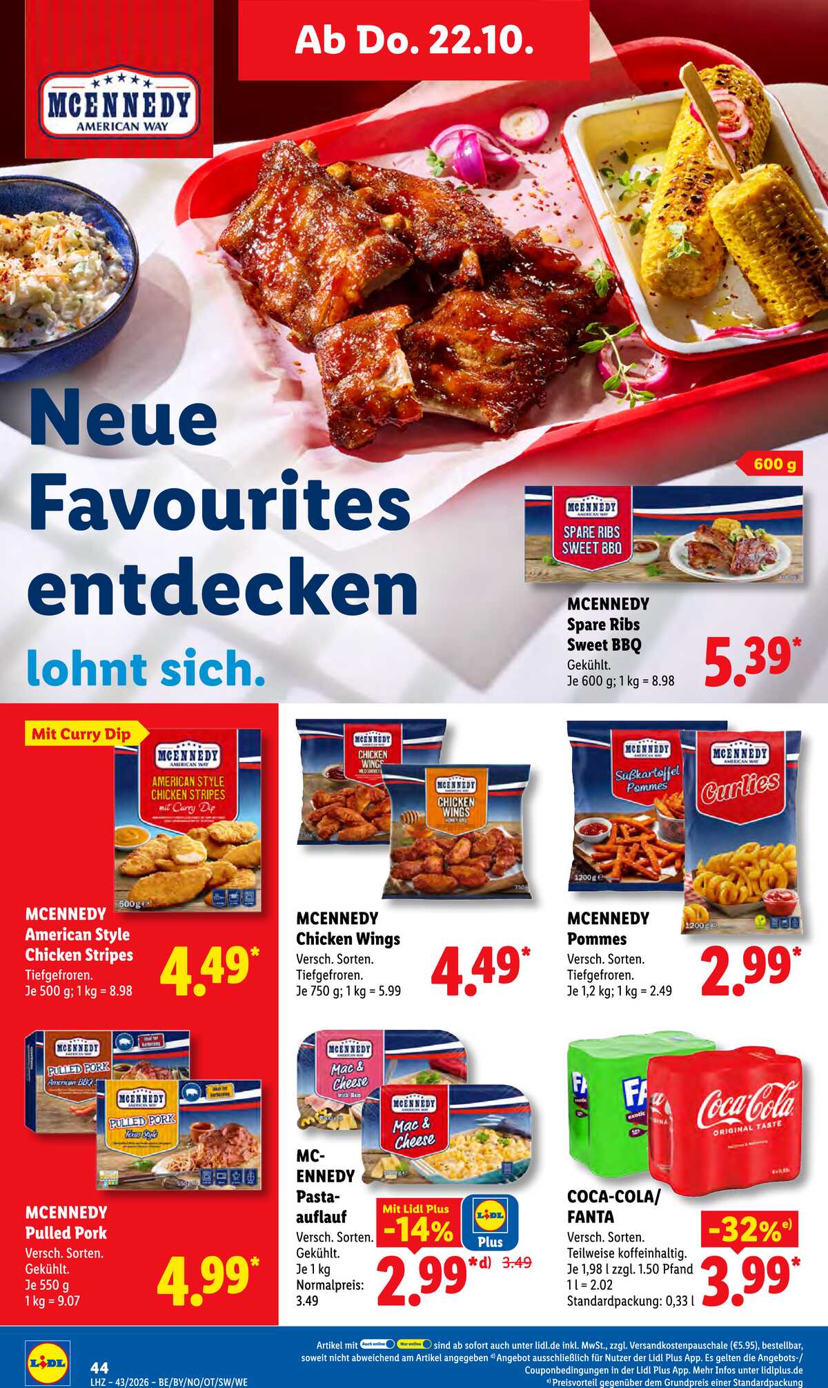 Leták Lidl Německo 19.10.-24.10.2026 strana 62