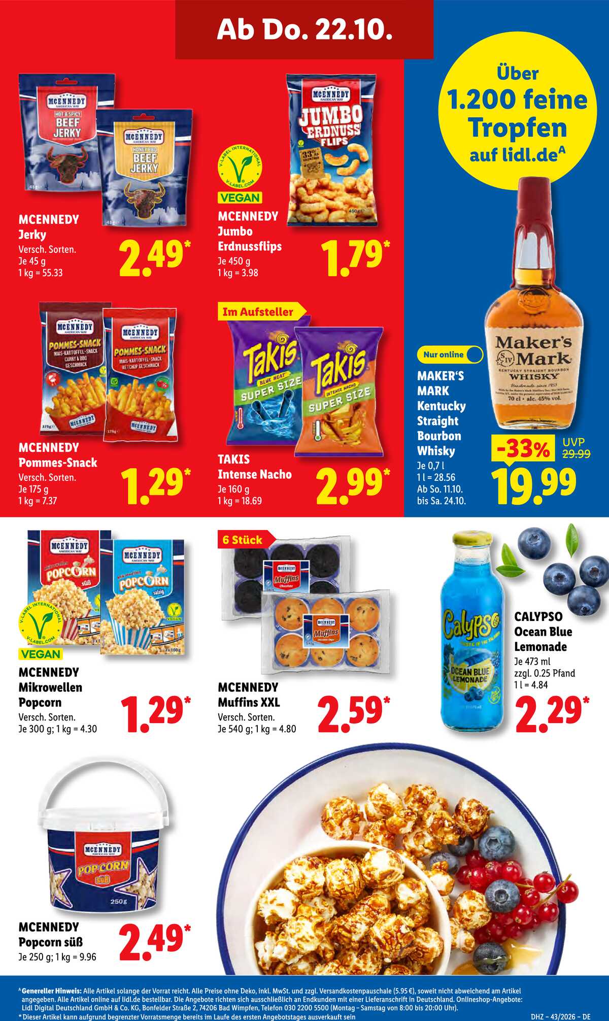 Leták Lidl Německo 19.10.-24.10.2026 strana 65