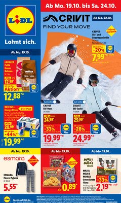 Leták Lidl Německo 19.10.-24.10.2026