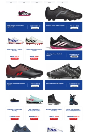 Intersport Boty - 12. 10. 2026