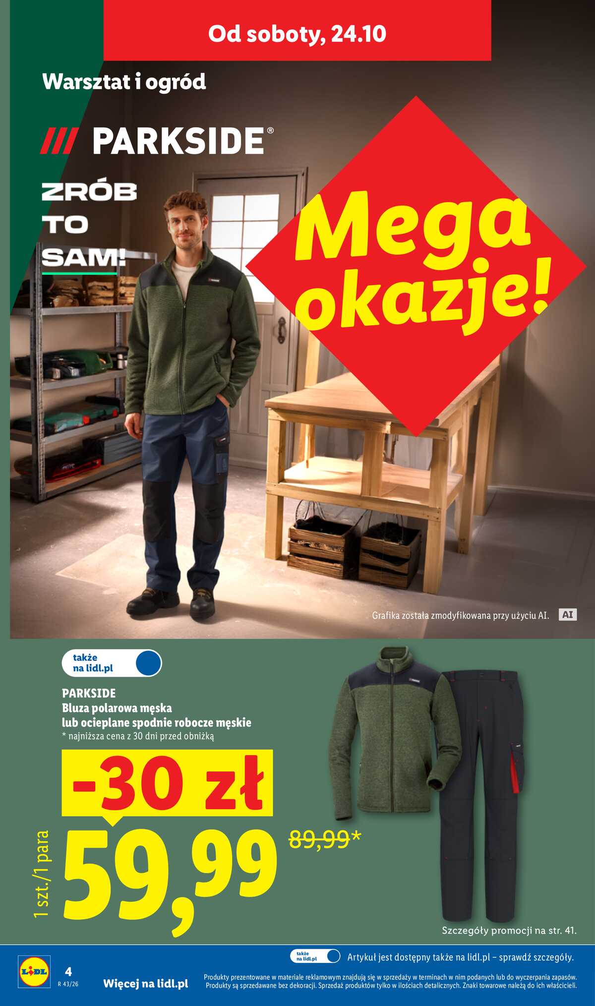 Leták Lidl Polsko 19.10.-24.10.2026 - Katalog strana 4