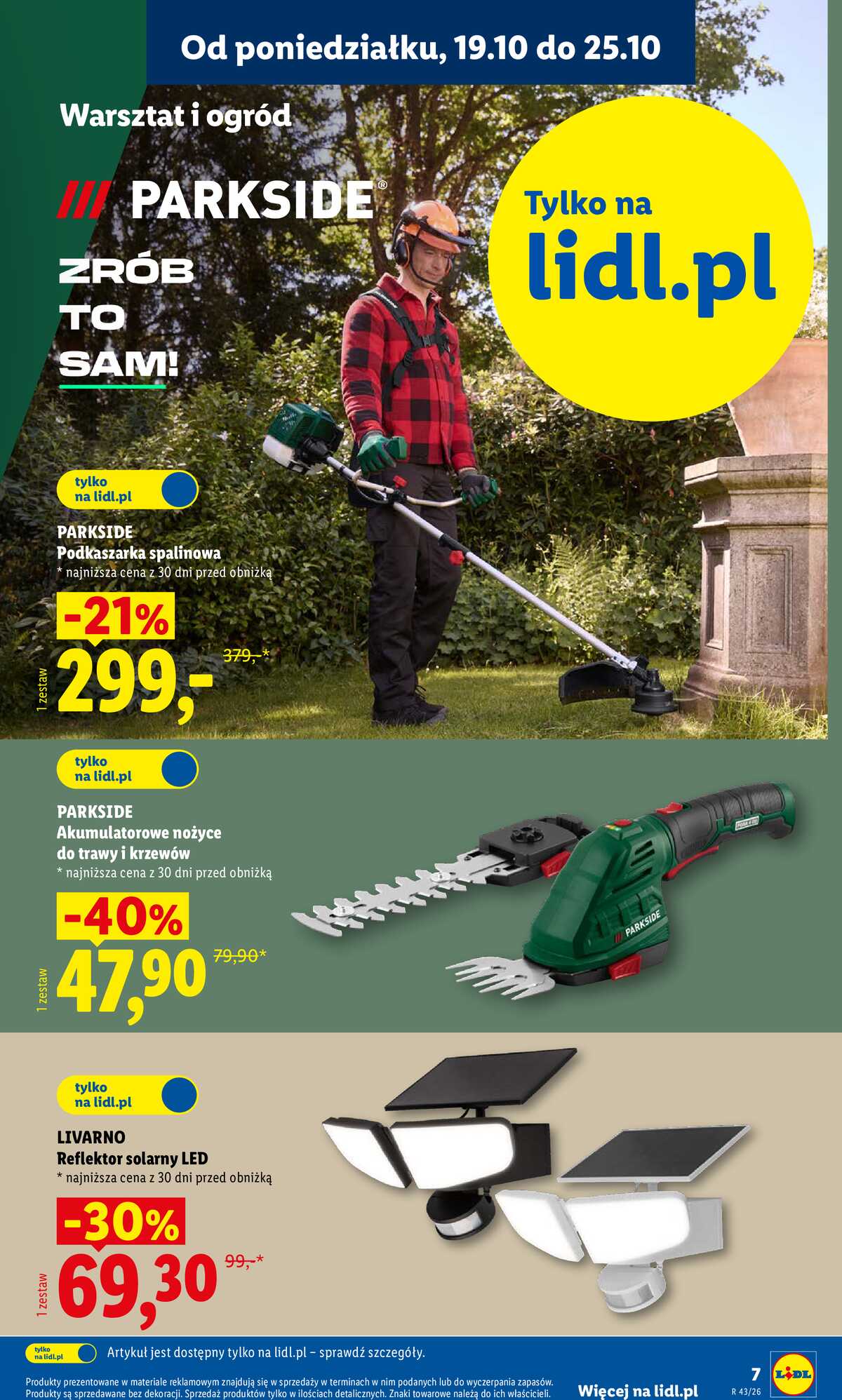 Leták Lidl Polsko 19.10.-24.10.2026 - Katalog strana 7