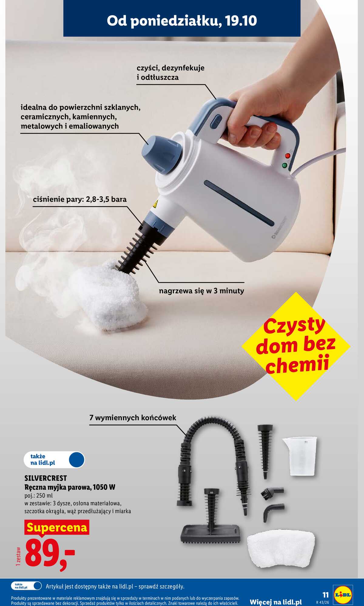 Leták Lidl Polsko 19.10.-24.10.2026 - Katalog strana 11