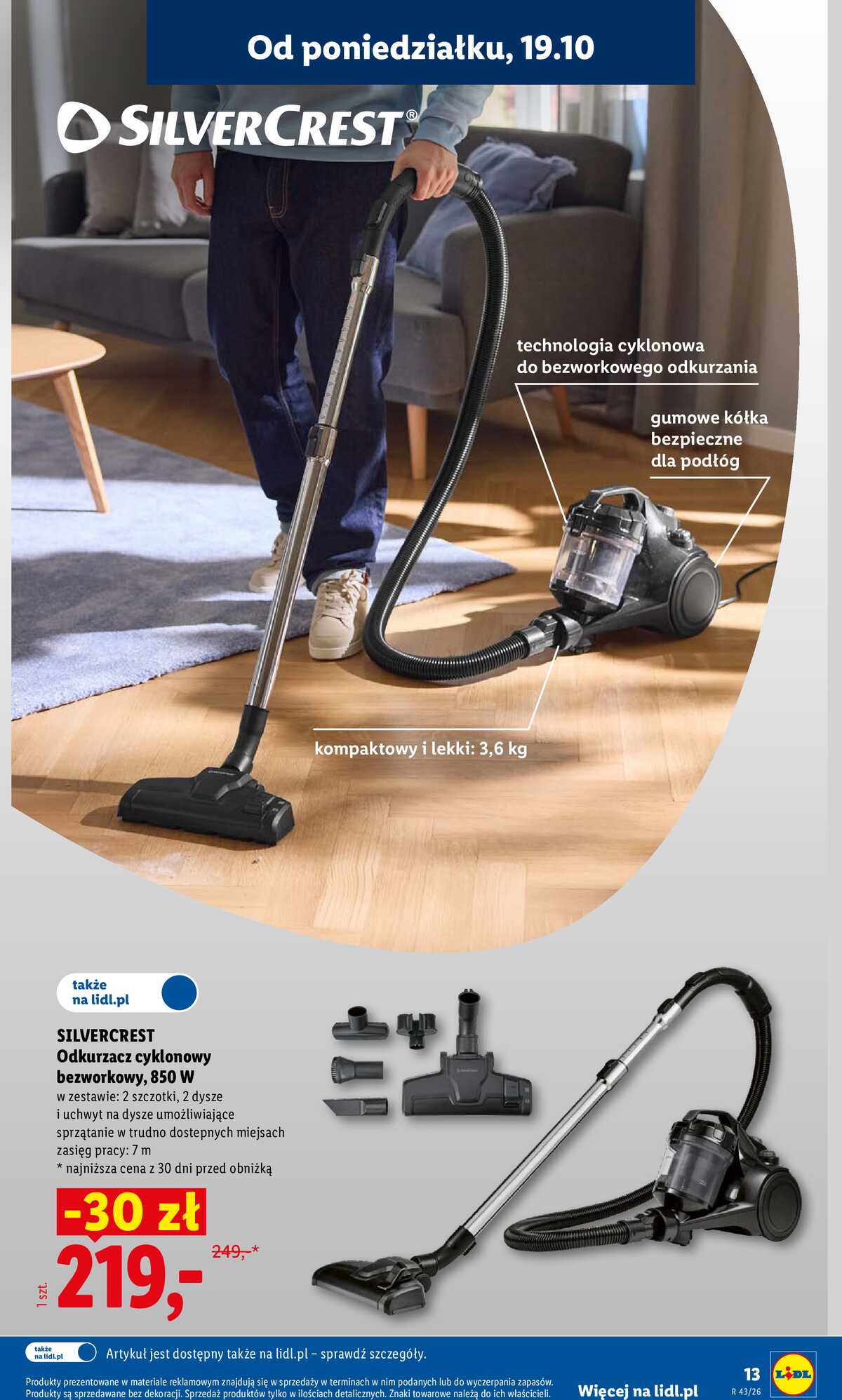 Leták Lidl Polsko 19.10.-24.10.2026 - Katalog strana 13