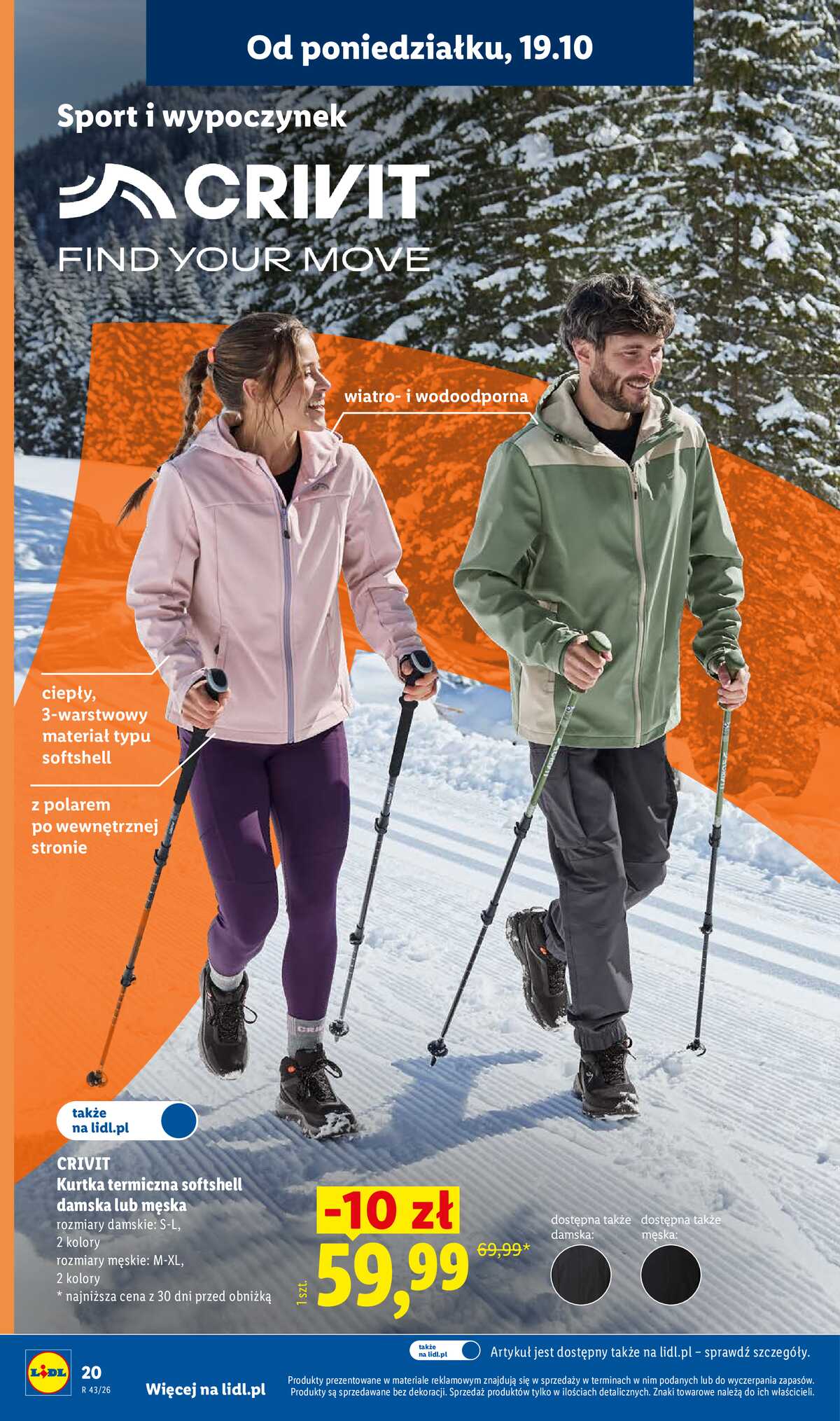 Leták Lidl Polsko 19.10.-24.10.2026 - Katalog strana 22