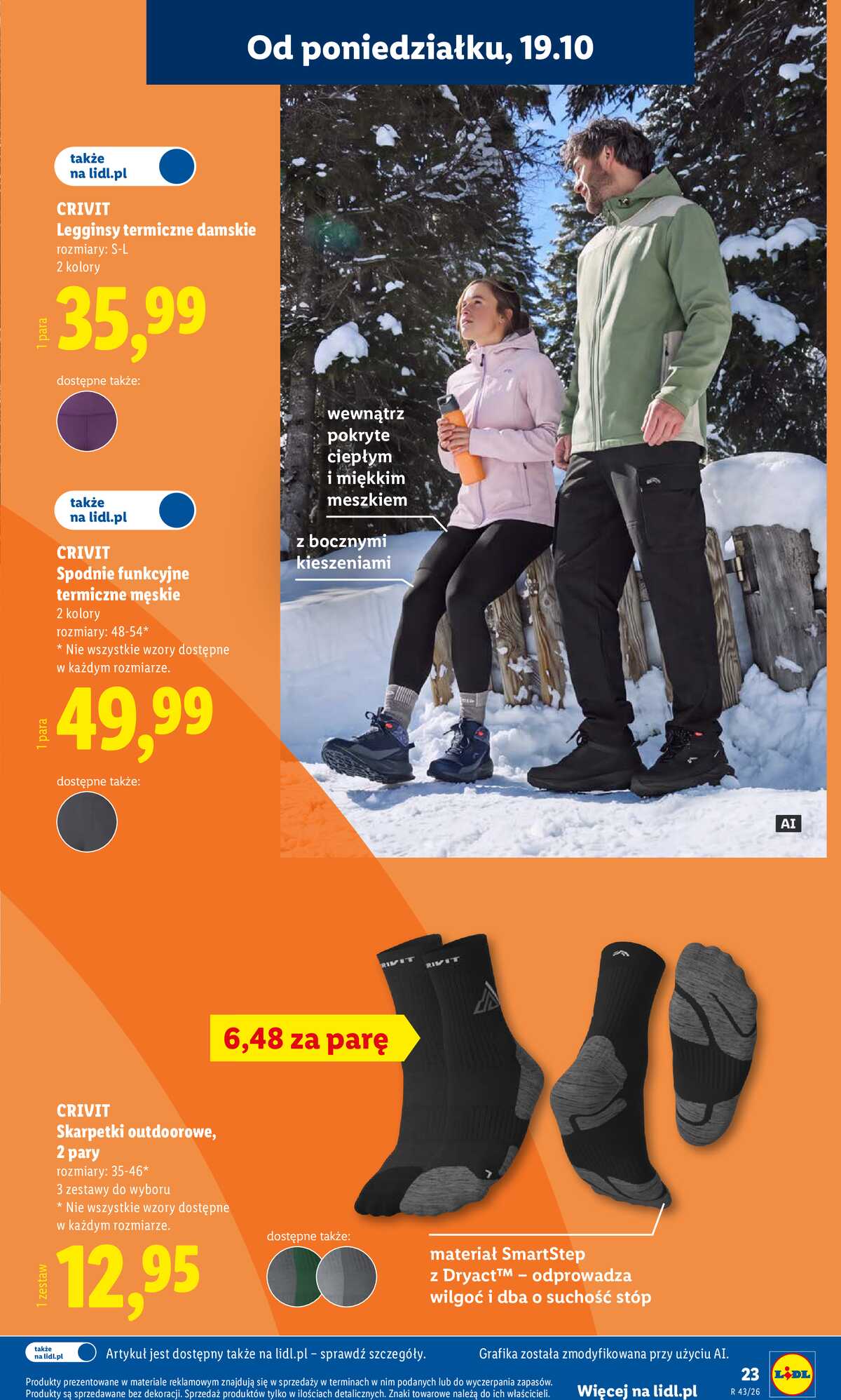 Leták Lidl Polsko 19.10.-24.10.2026 - Katalog strana 25