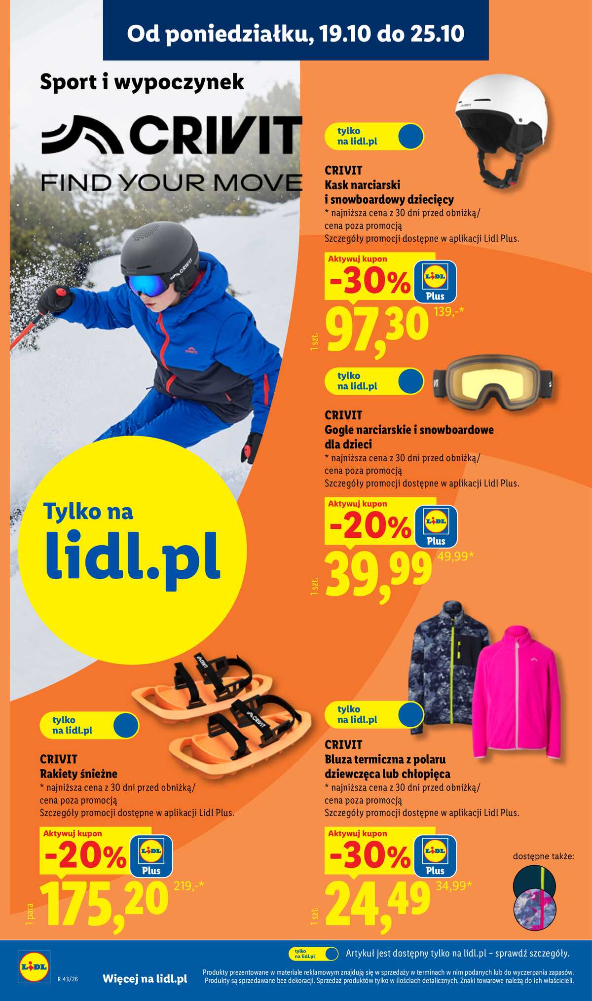 Leták Lidl Polsko 19.10.-24.10.2026 - Katalog strana 26