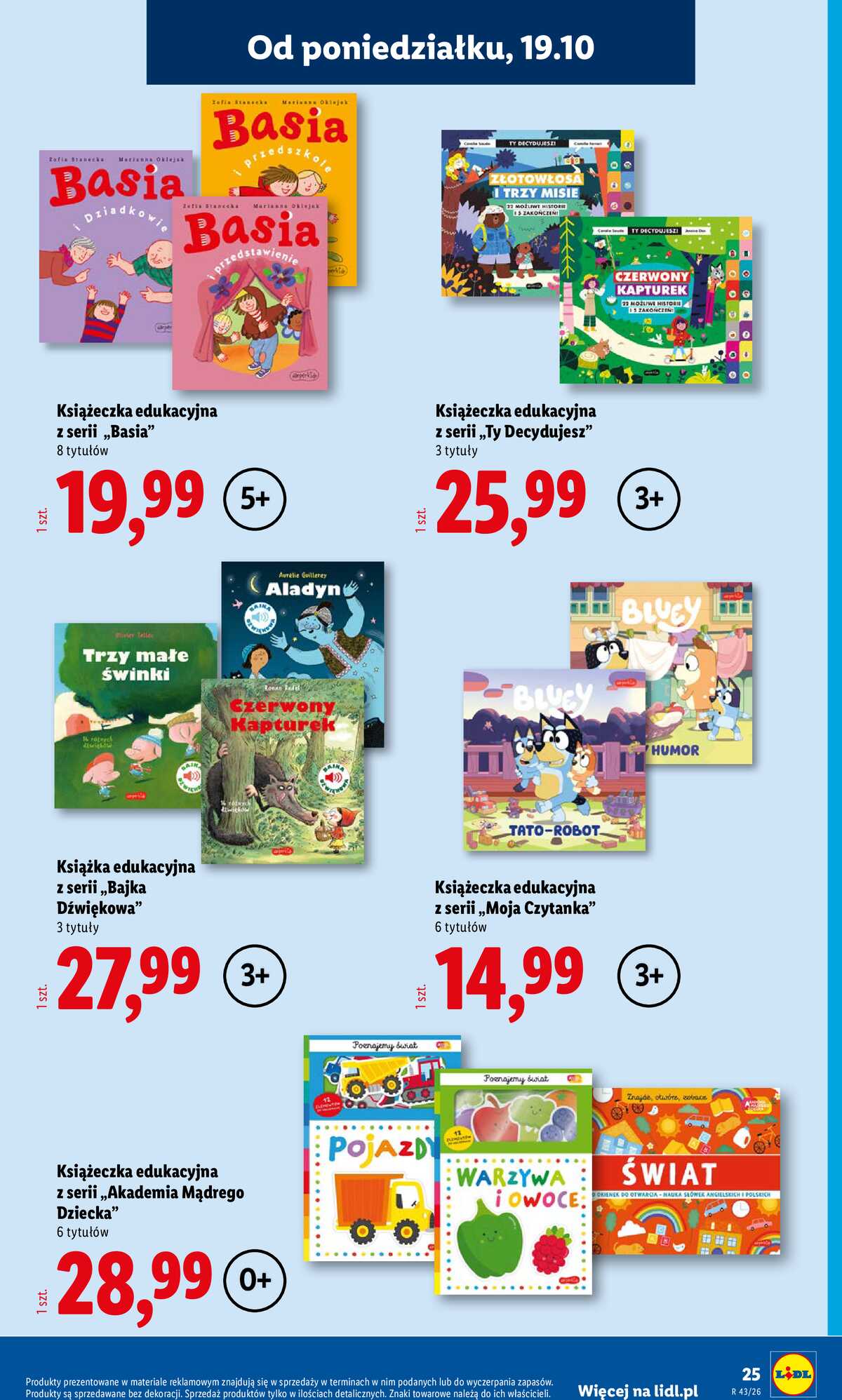 Leták Lidl Polsko 19.10.-24.10.2026 - Katalog strana 29