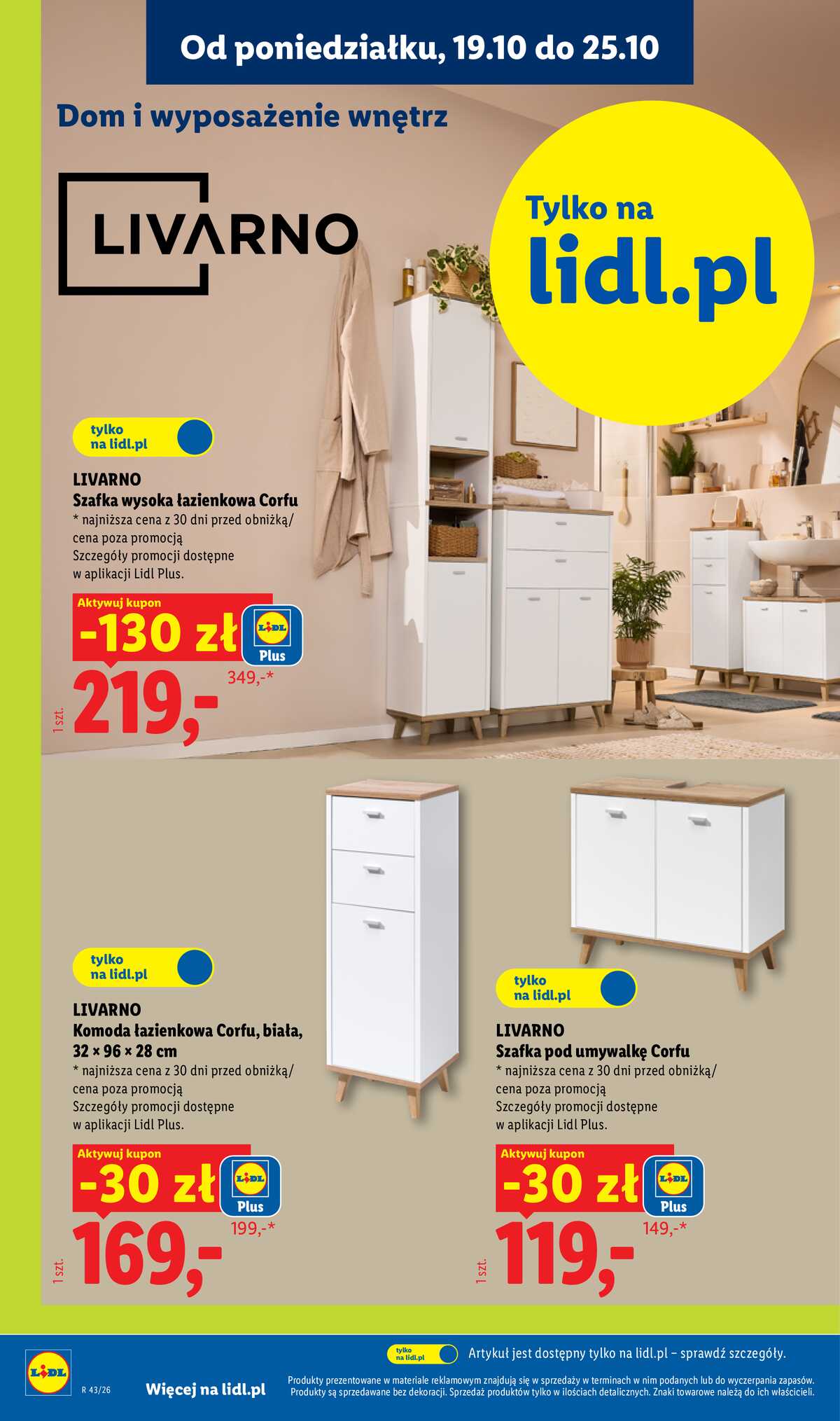 Leták Lidl Polsko 19.10.-24.10.2026 - Katalog strana 30