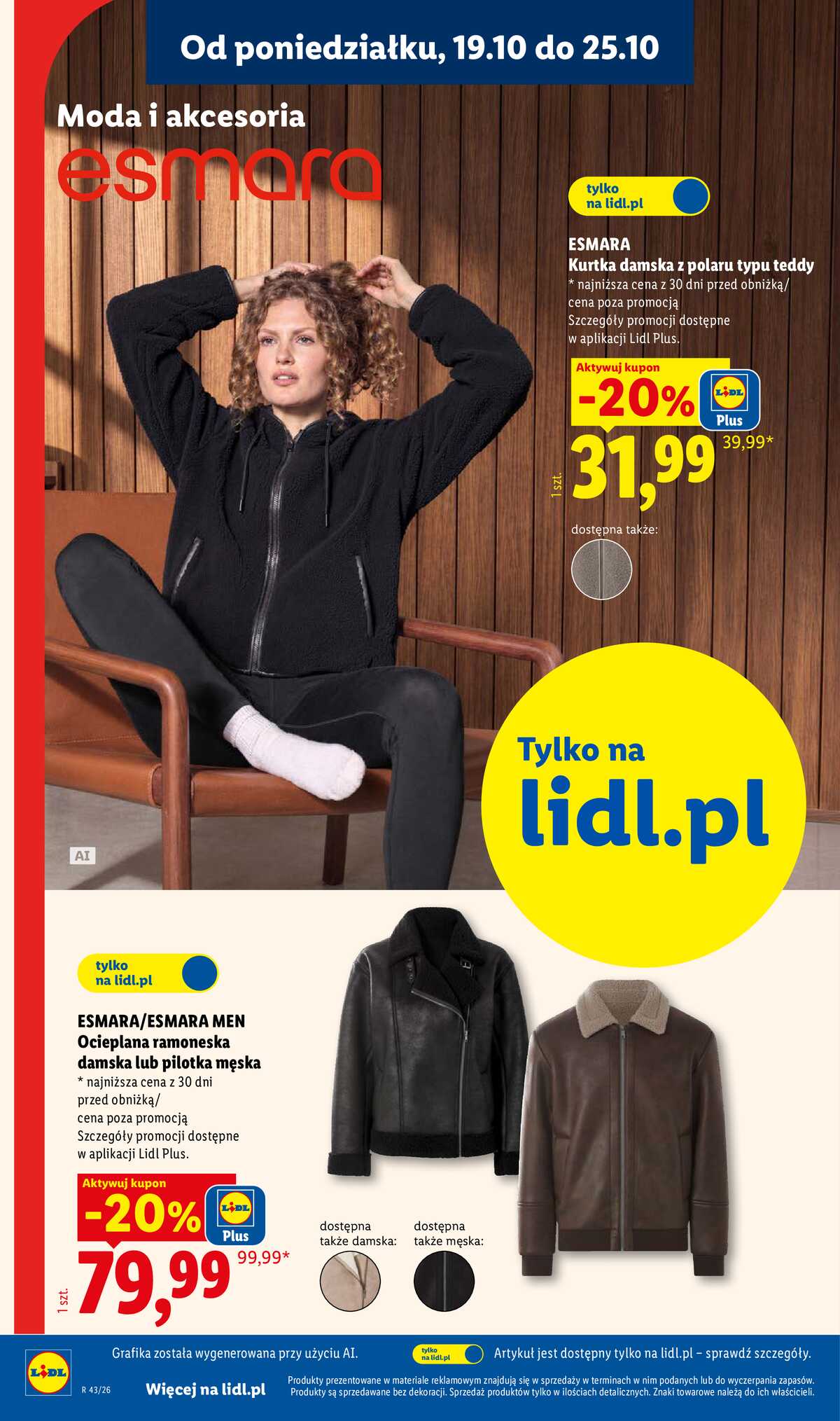 Leták Lidl Polsko 19.10.-24.10.2026 - Katalog strana 32