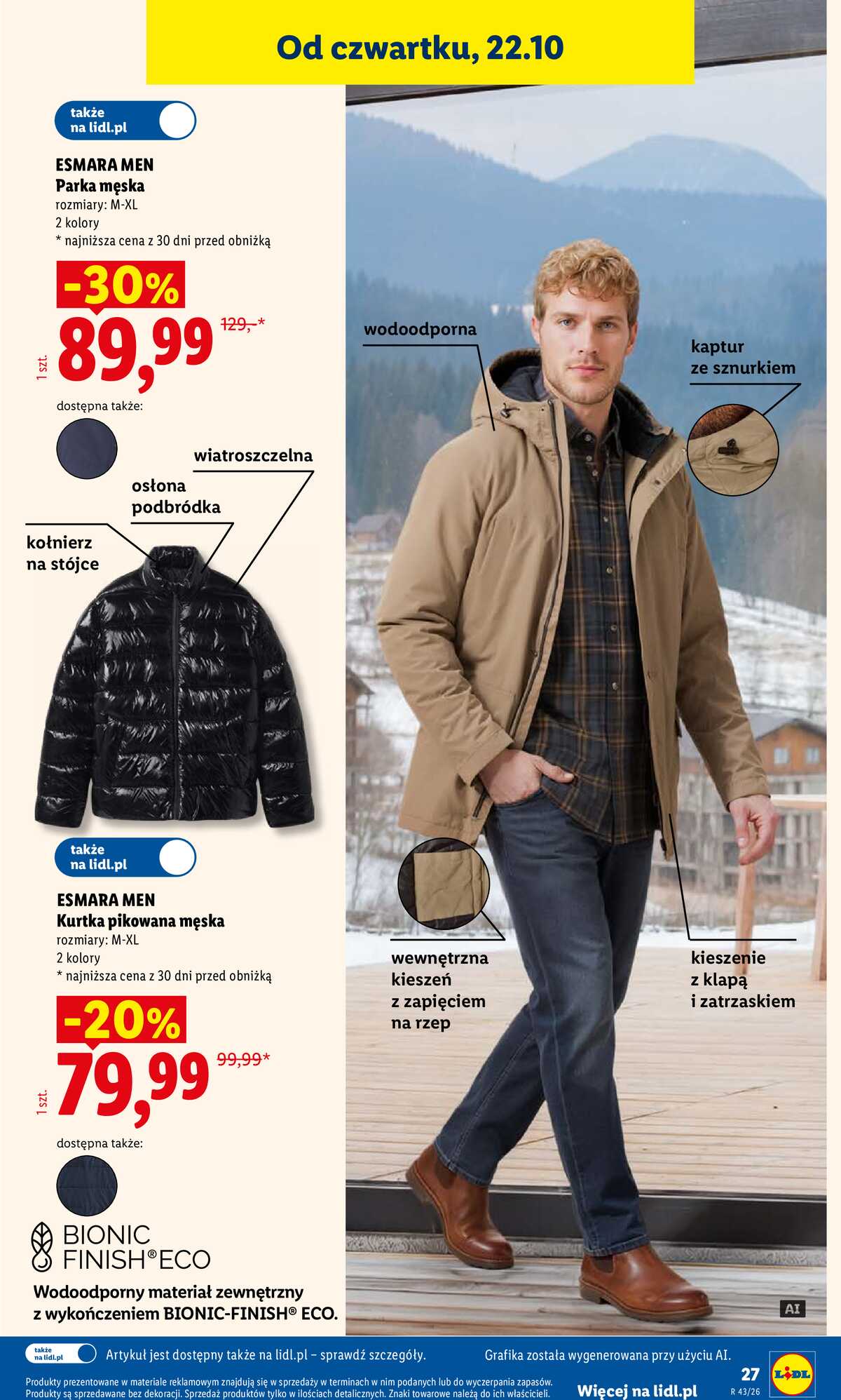 Leták Lidl Polsko 19.10.-24.10.2026 - Katalog strana 35