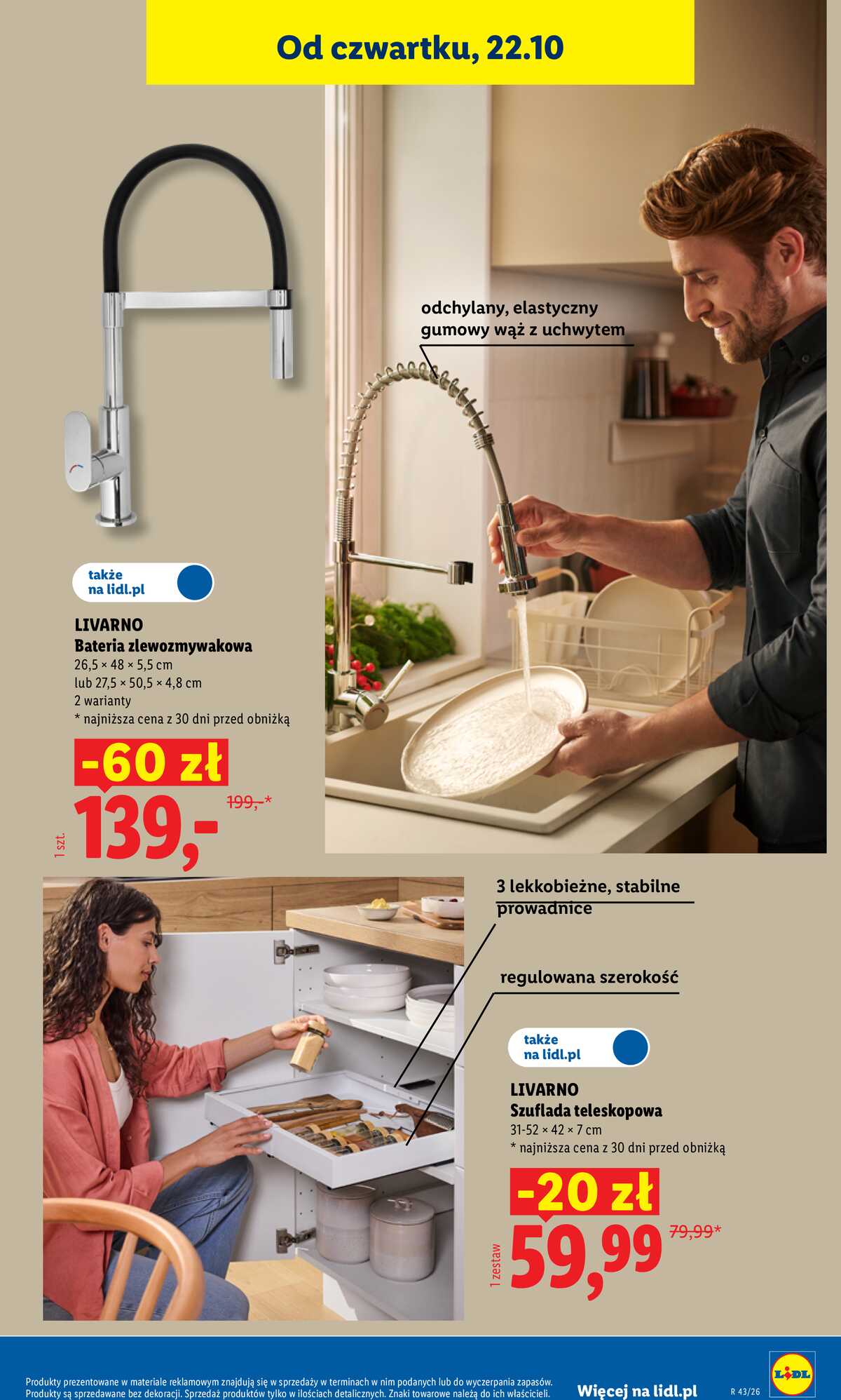 Leták Lidl Polsko 19.10.-24.10.2026 - Katalog strana 43