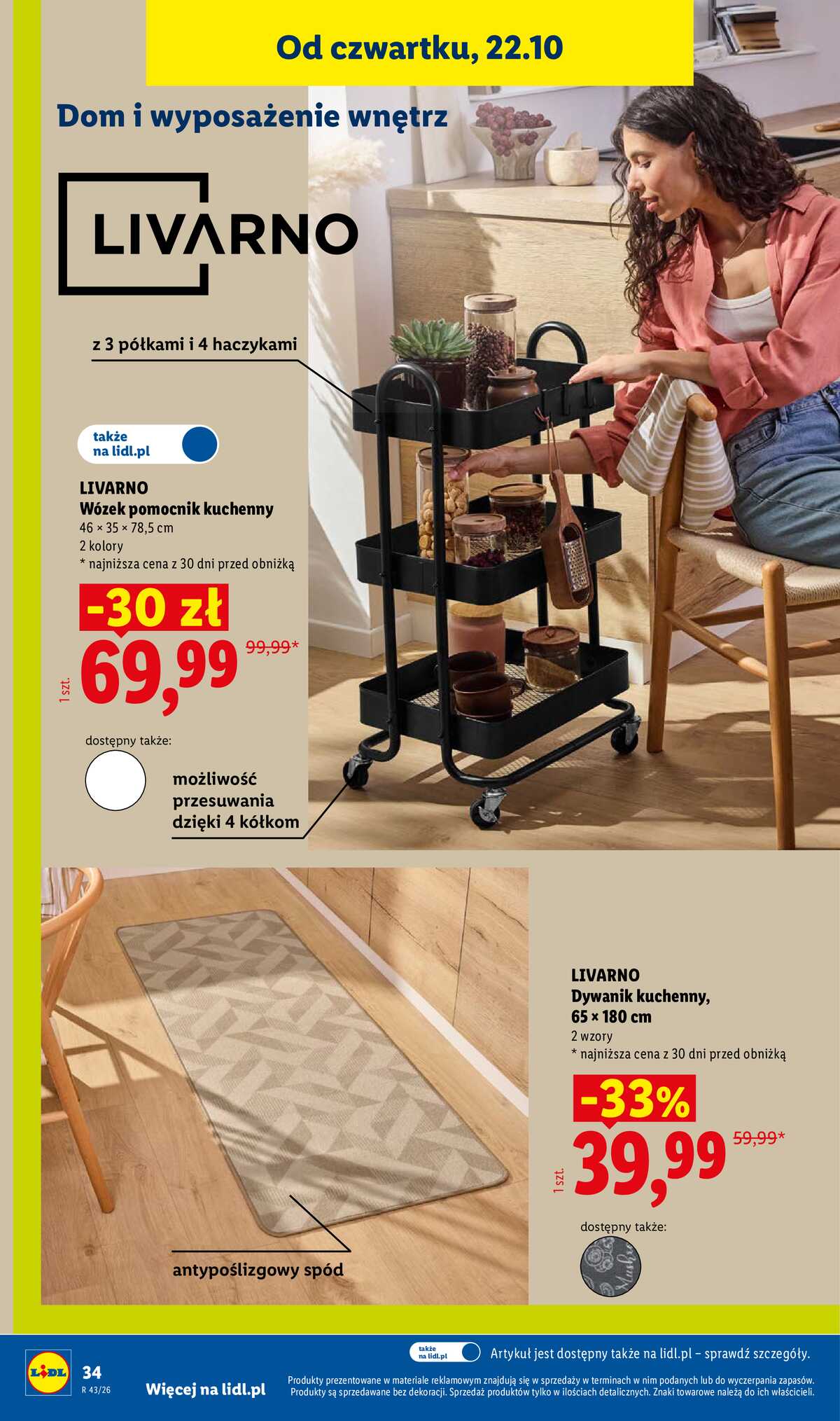 Leták Lidl Polsko 19.10.-24.10.2026 - Katalog strana 44