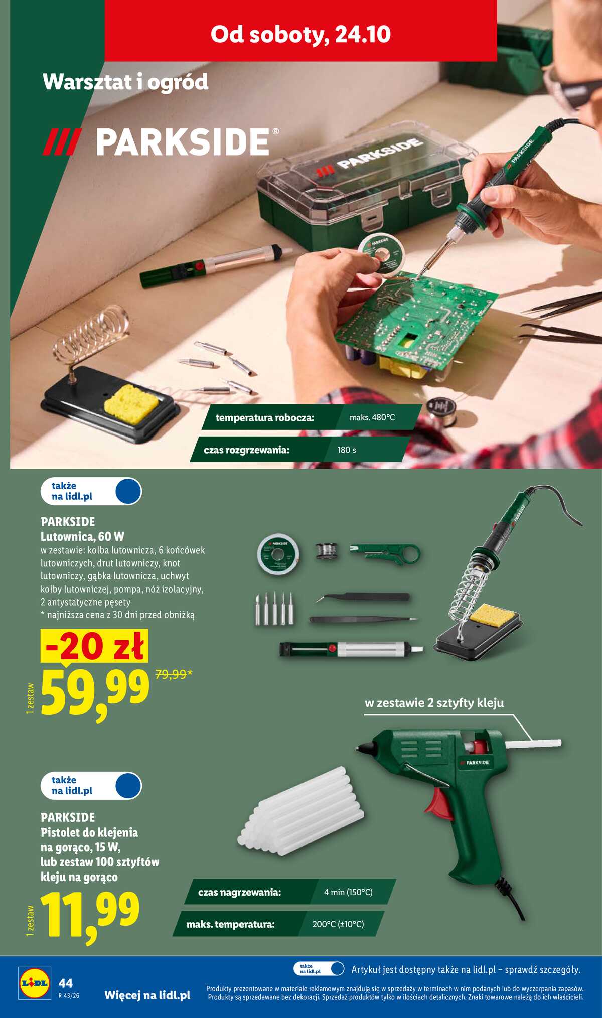 Leták Lidl Polsko 19.10.-24.10.2026 - Katalog strana 54