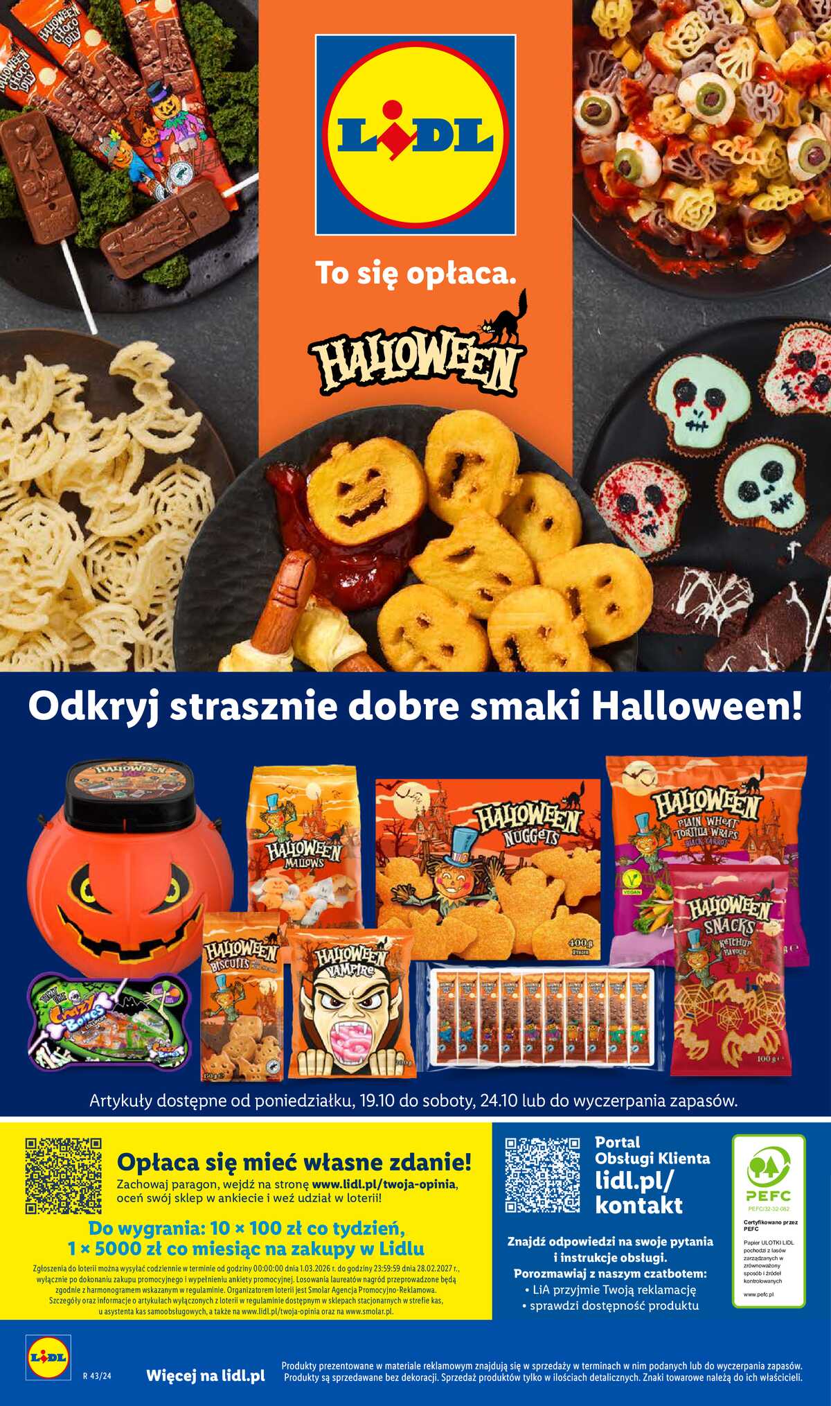Leták Lidl Polsko 19.10.-24.10.2026 - Katalog strana 58