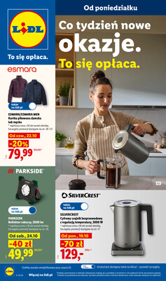 Leták Lidl Polsko 19.10.-24.10.2026 - Katalog
