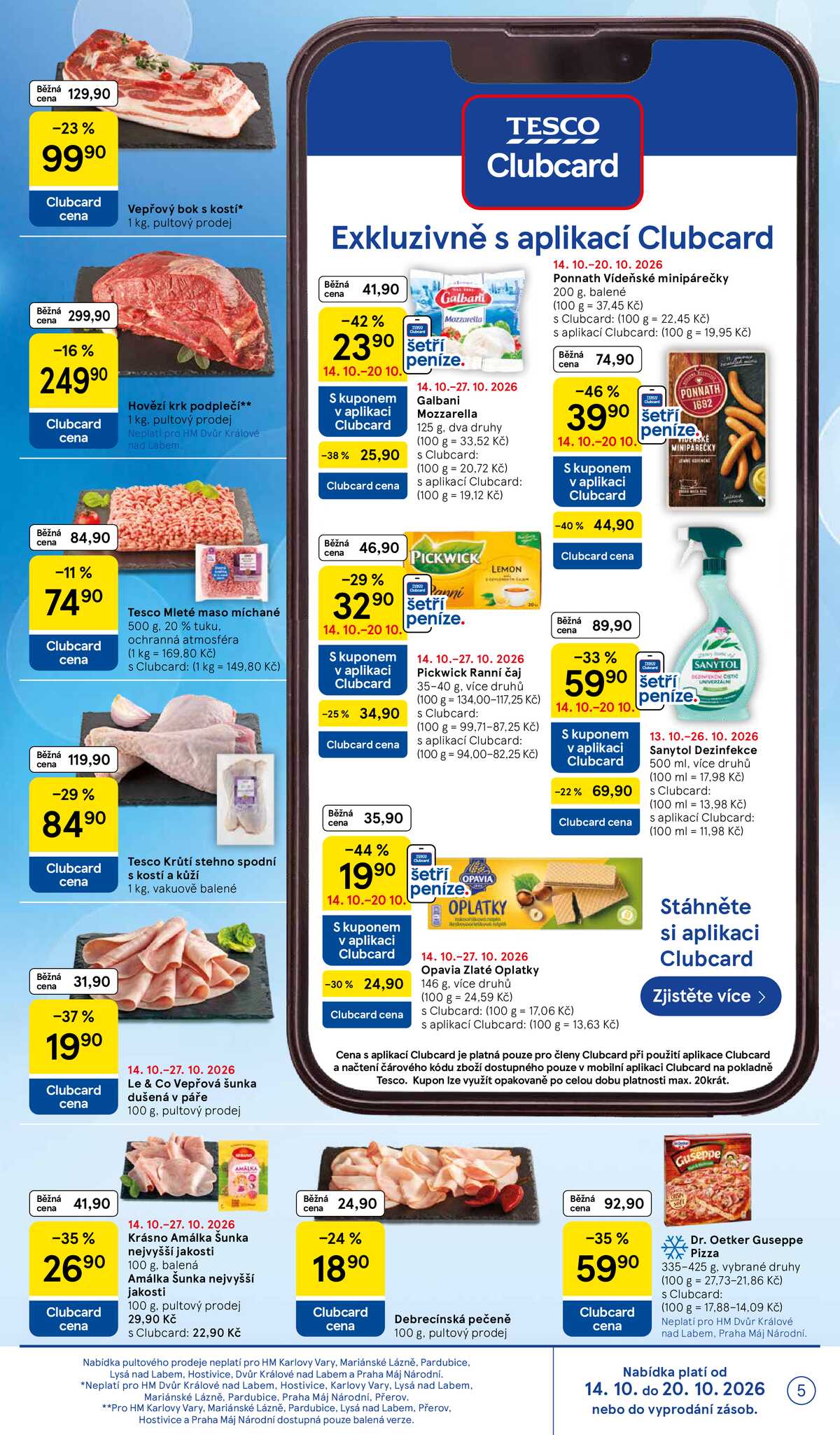 Tesco hypermarkety od 14.10. do 20.10.2026 strana 5