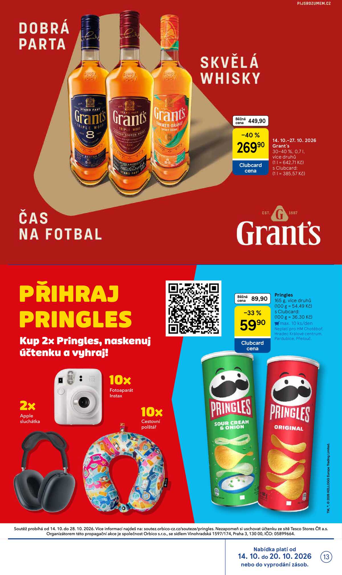Tesco hypermarkety od 14.10. do 20.10.2026 strana 13