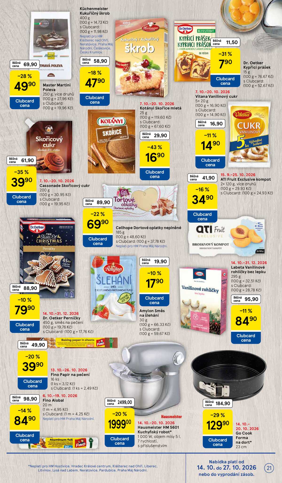 Tesco hypermarkety od 14.10. do 20.10.2026 strana 21