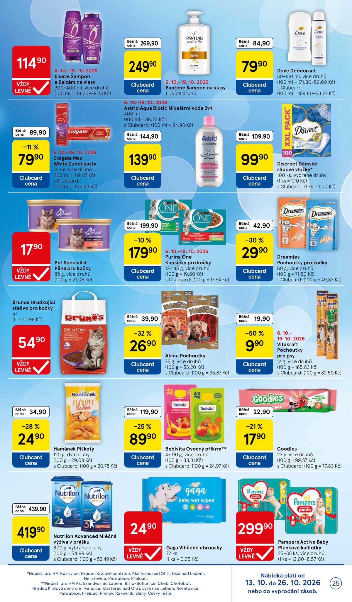 Tesco hypermarkety od 14.10. do 20.10.2026 strana 25